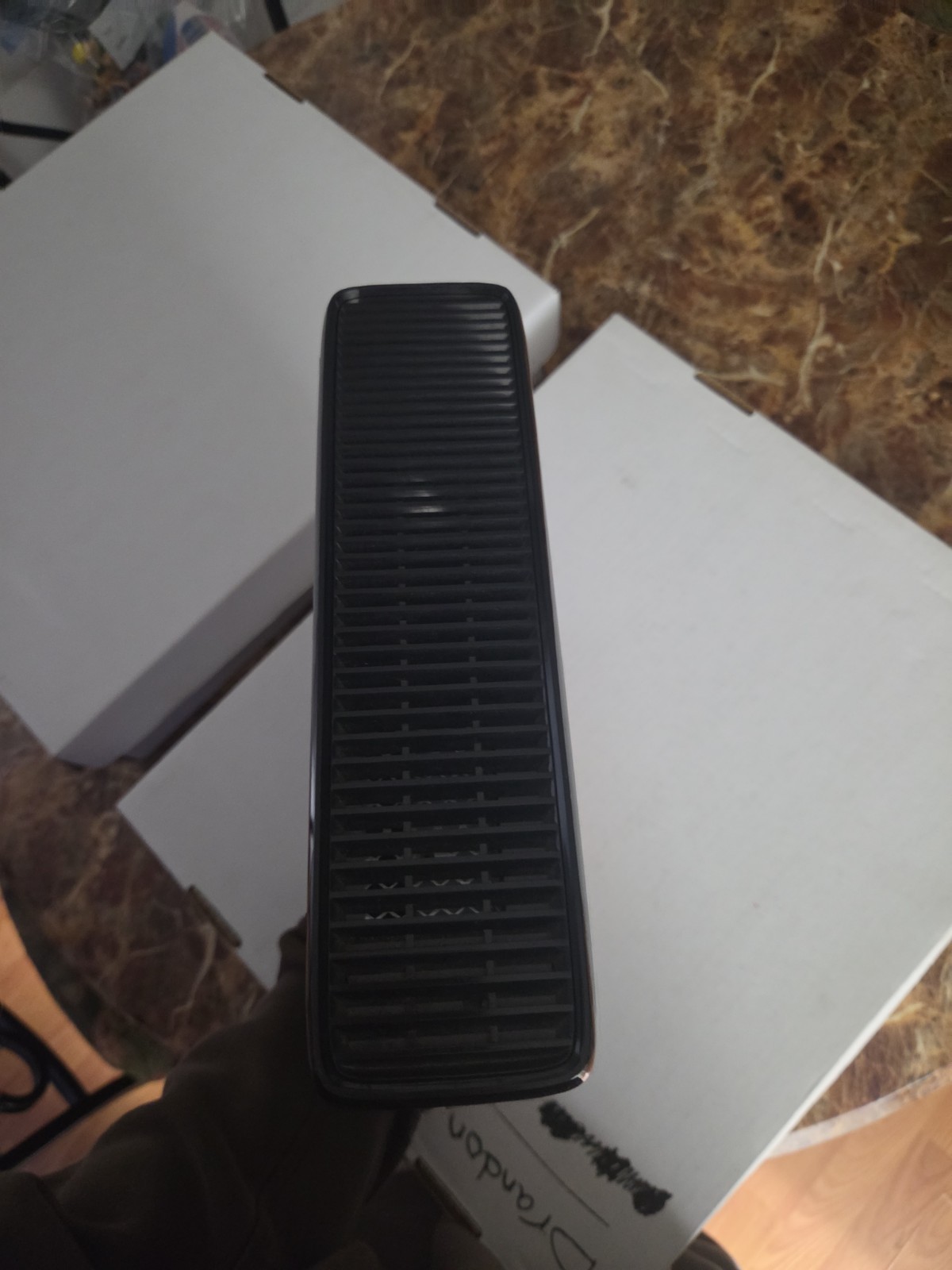 Microsoft Xbox 360 Console Only (All Black) No Cords Console Only Works, Tested