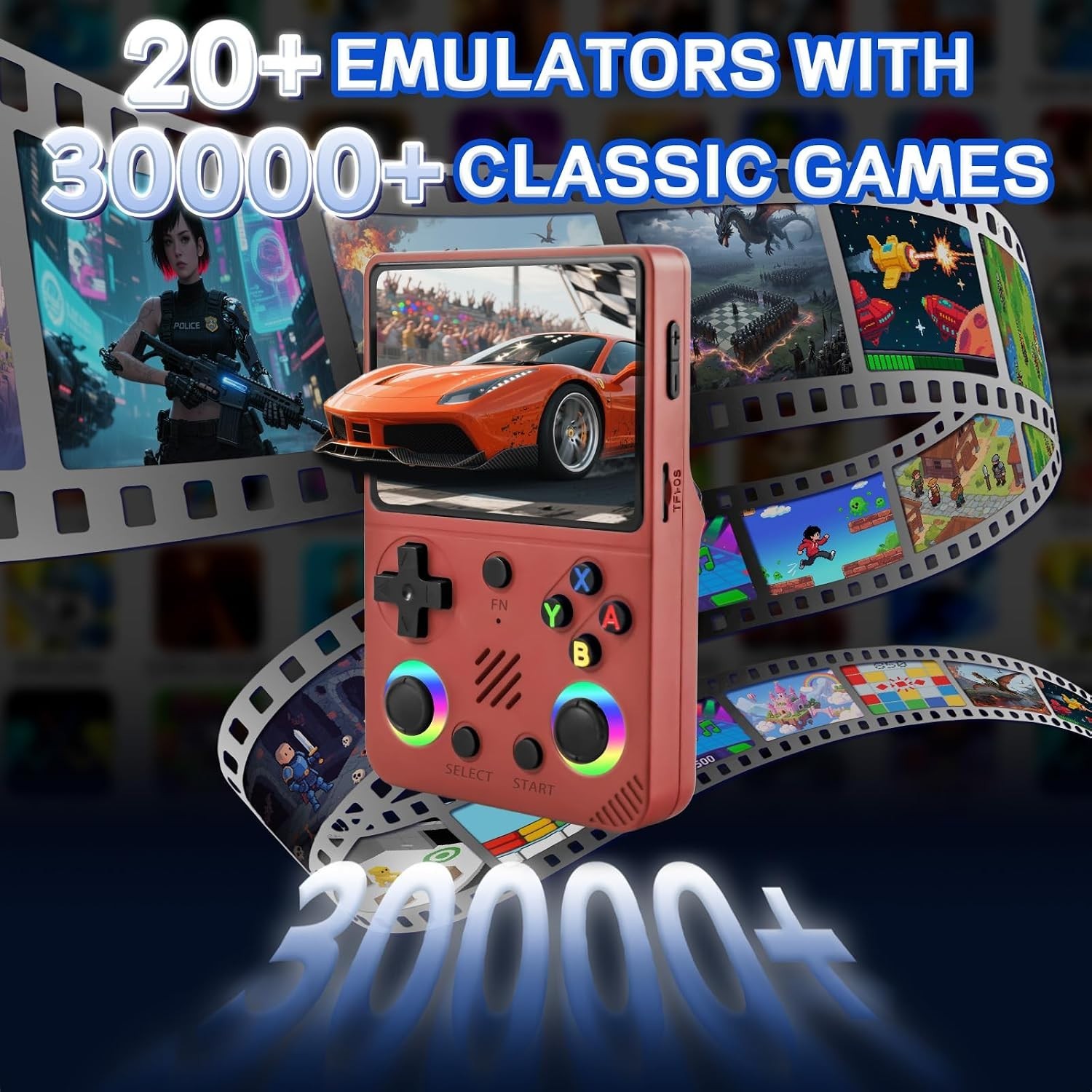 RG36PRO Retro Game Console – Ergonomic Design & Stunning Visuals, Perfect Gift