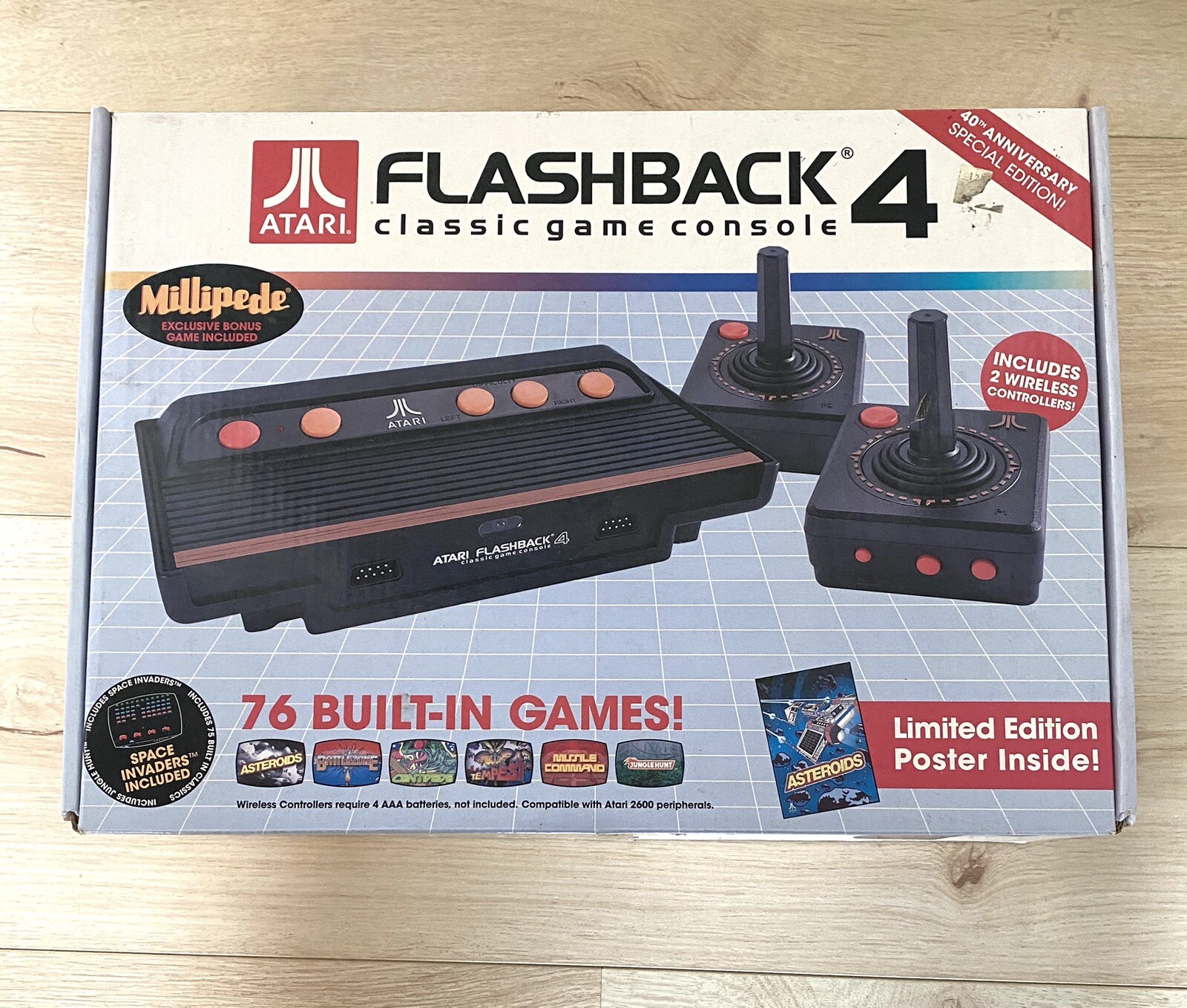 Atari Flashback 4 Launch Edition Black Console