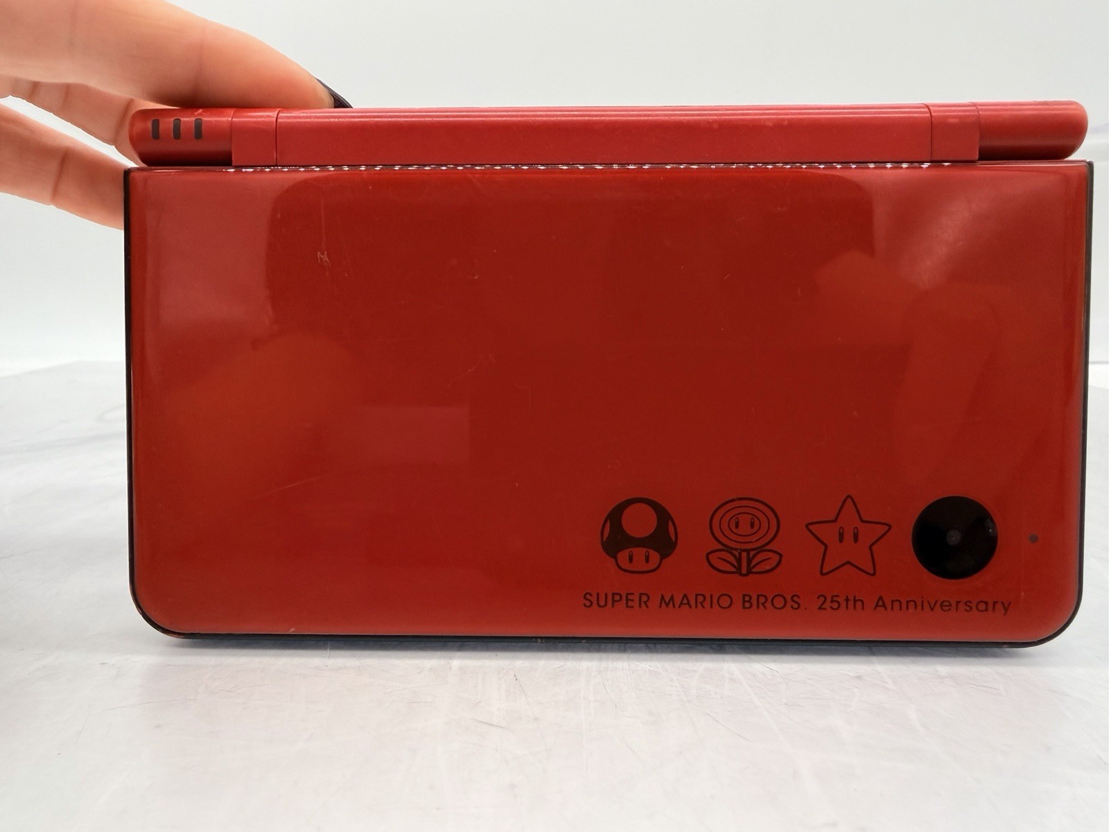 Nintendo DSi XL Red Mario 25th Anniversary Console PARTS ONLY UNTESTED
