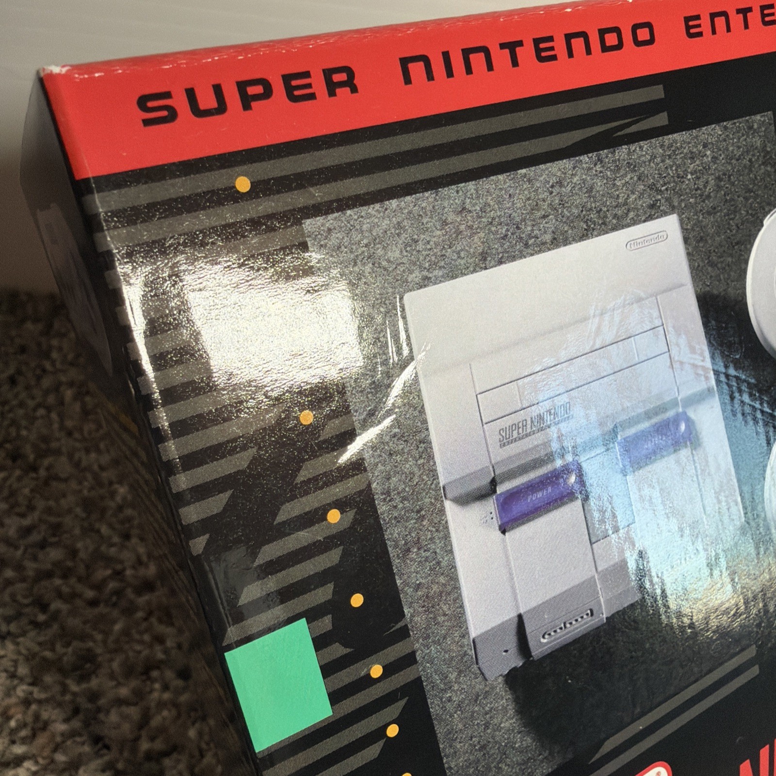 Authentic USA SNES Super Nintendo Classic Mini System NEW! 21 Games! SUPER MARIO