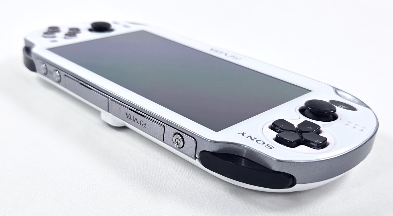 PS VITA WHITE CONSOLE Authentic OLED Playstation PCH-1001 NTSC Tested