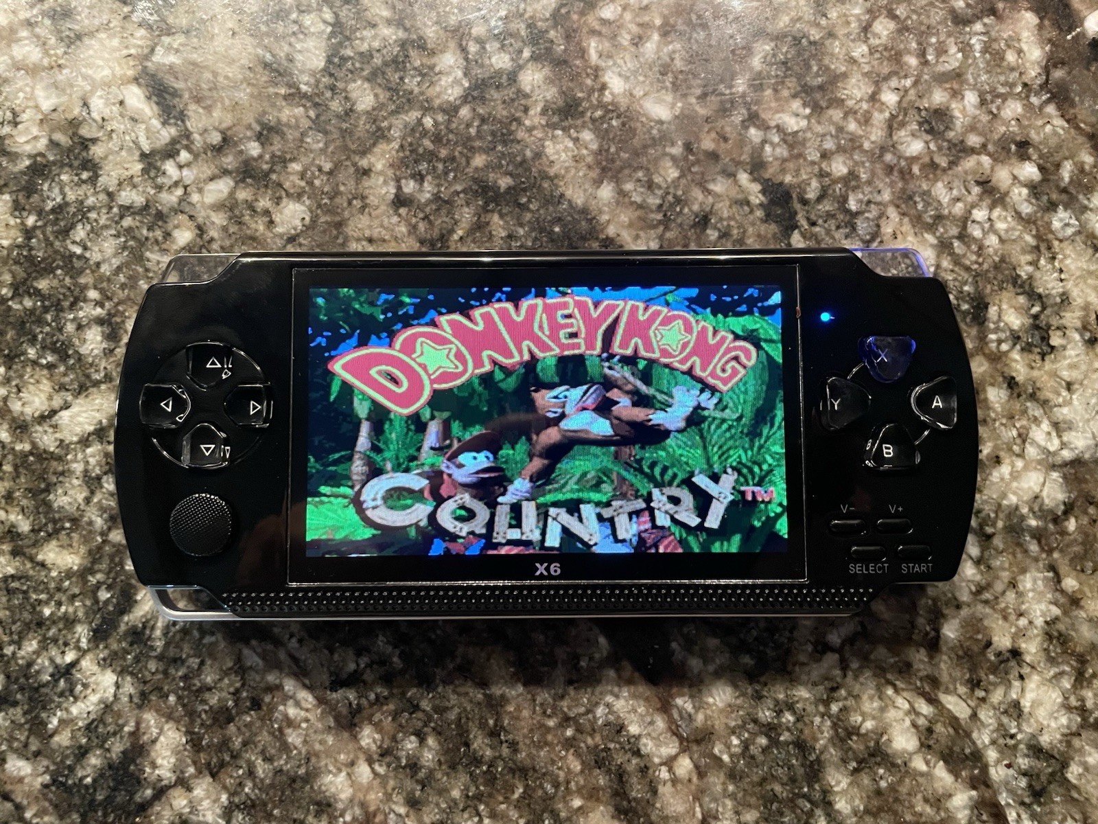 Handheld 4.3 Inch 8GB Retro Game Console with 10000 Games Rechargeable Battery