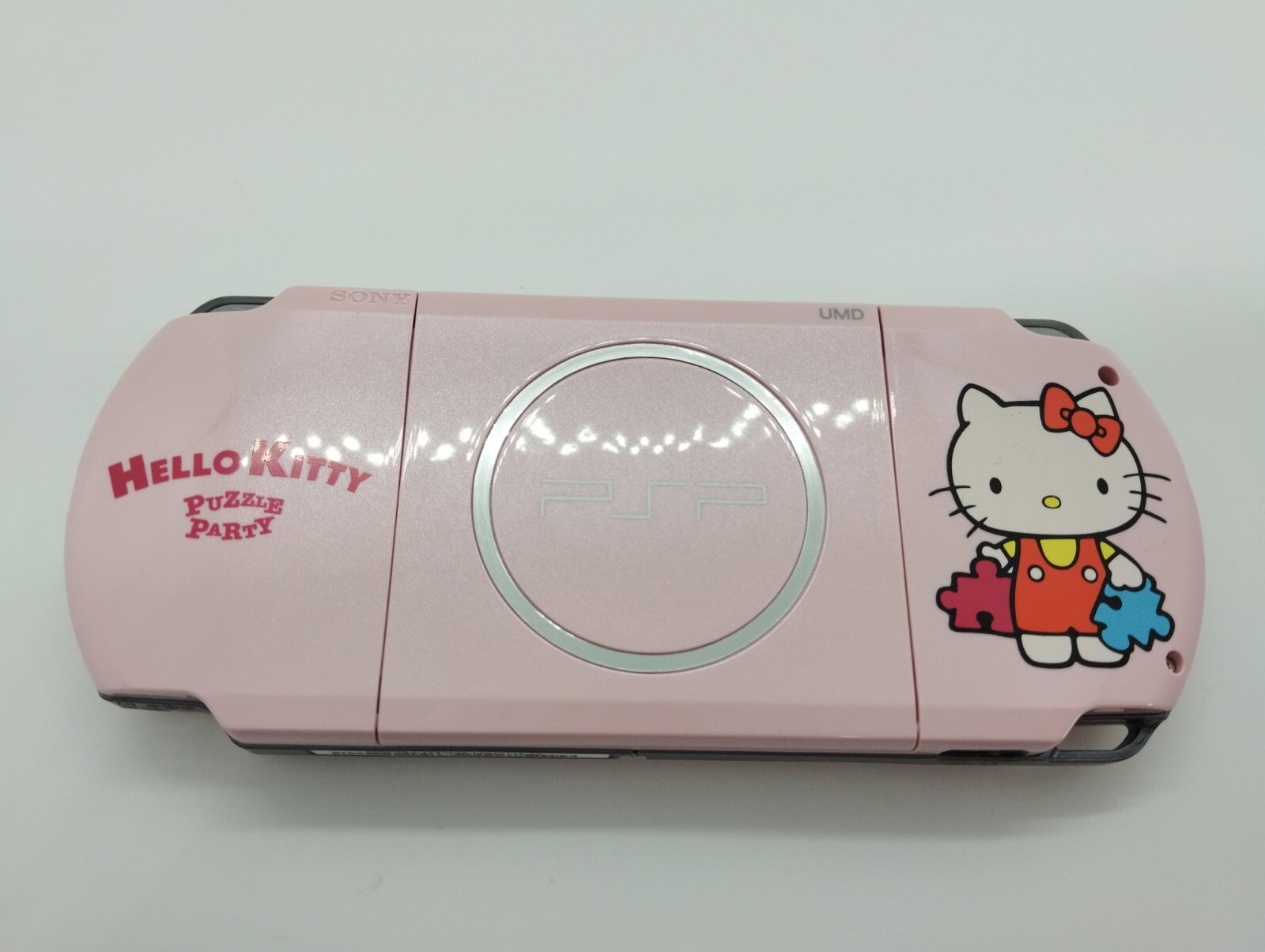 PSP 3000 Sony Blossom Pink Hello Kitty Shell Custom PlayStation Japan Tested