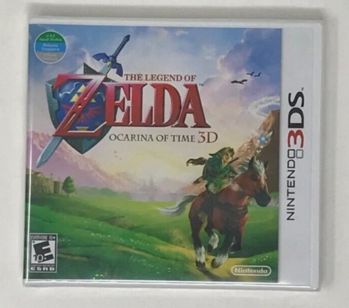 The Legend of Zelda: Ocarina of Time 3D & Majora’s Mask 3D 3DS New Game Bundle