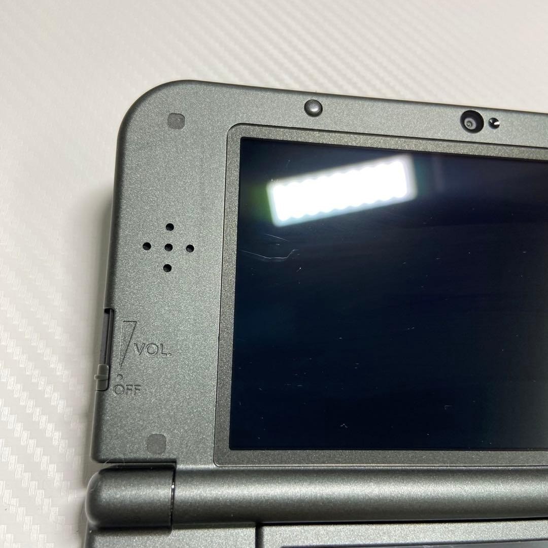 Nintendo New 3DS LL Metallic Black Complete in Box CIB Charger Manuals 6950