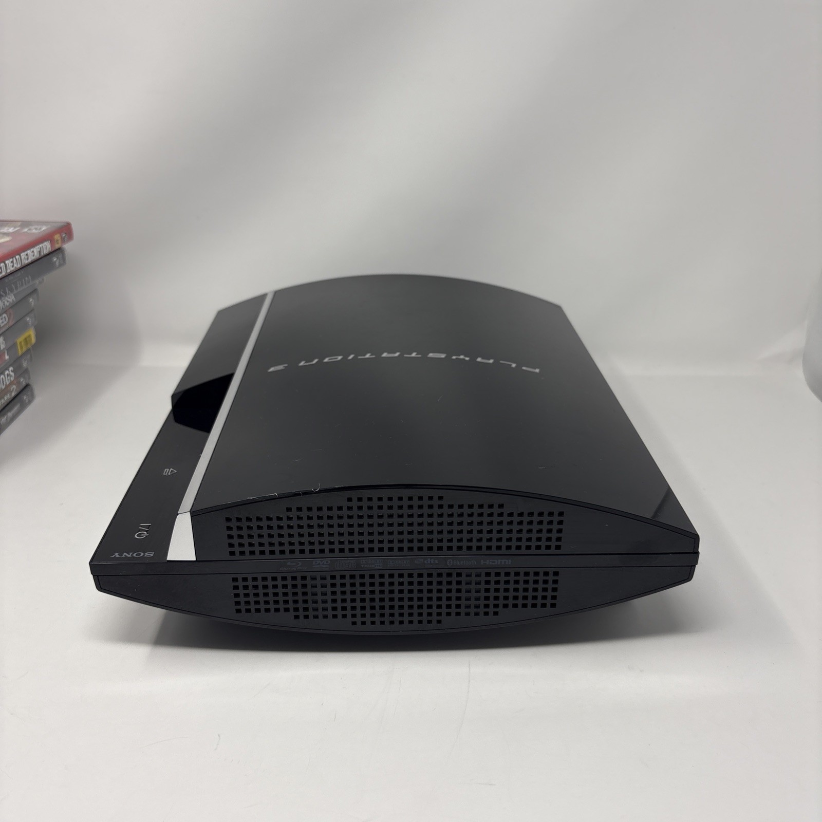 Sony PlayStation 3 PS3 Fat 80GB Console CECHK01 Bundle w/ 9 Great Games – Tested