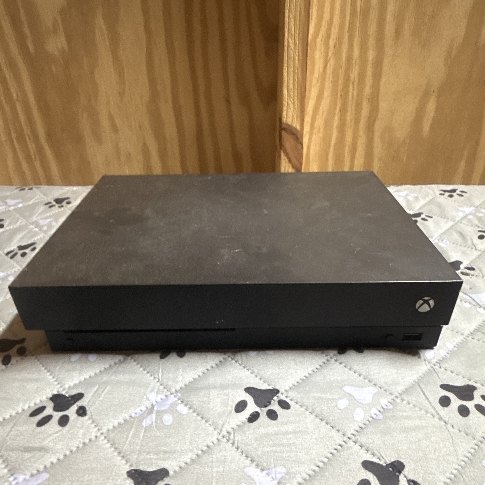 Microsoft Xbox One X 1TB Black Console 4K UHD Blu-Ray Compatible MPN 1787
