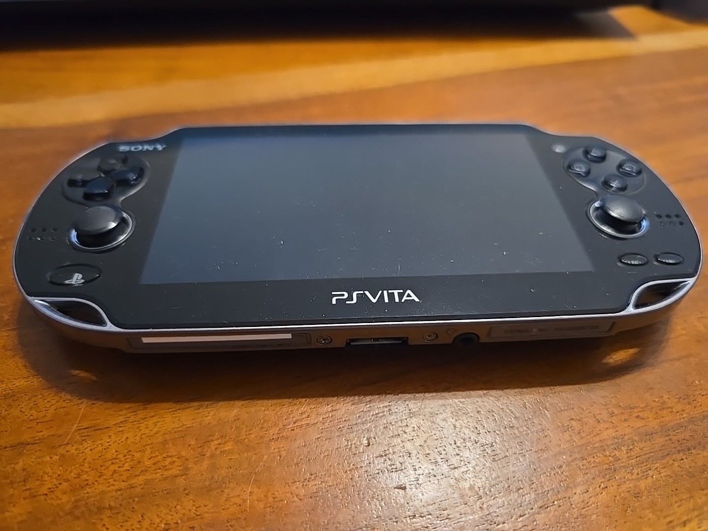 Sony PlayStation Vita Black Handheld System – w/ 64gb sd – Tested working great!