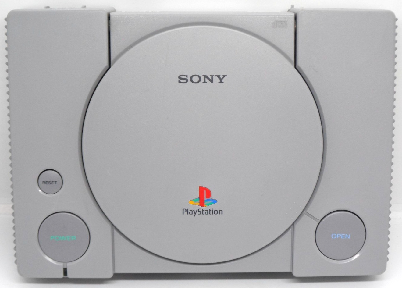 Sony PlayStation Gray Console (SCPH-5501) 2 Controllers, 2 Memory Cards ps1 LOOK