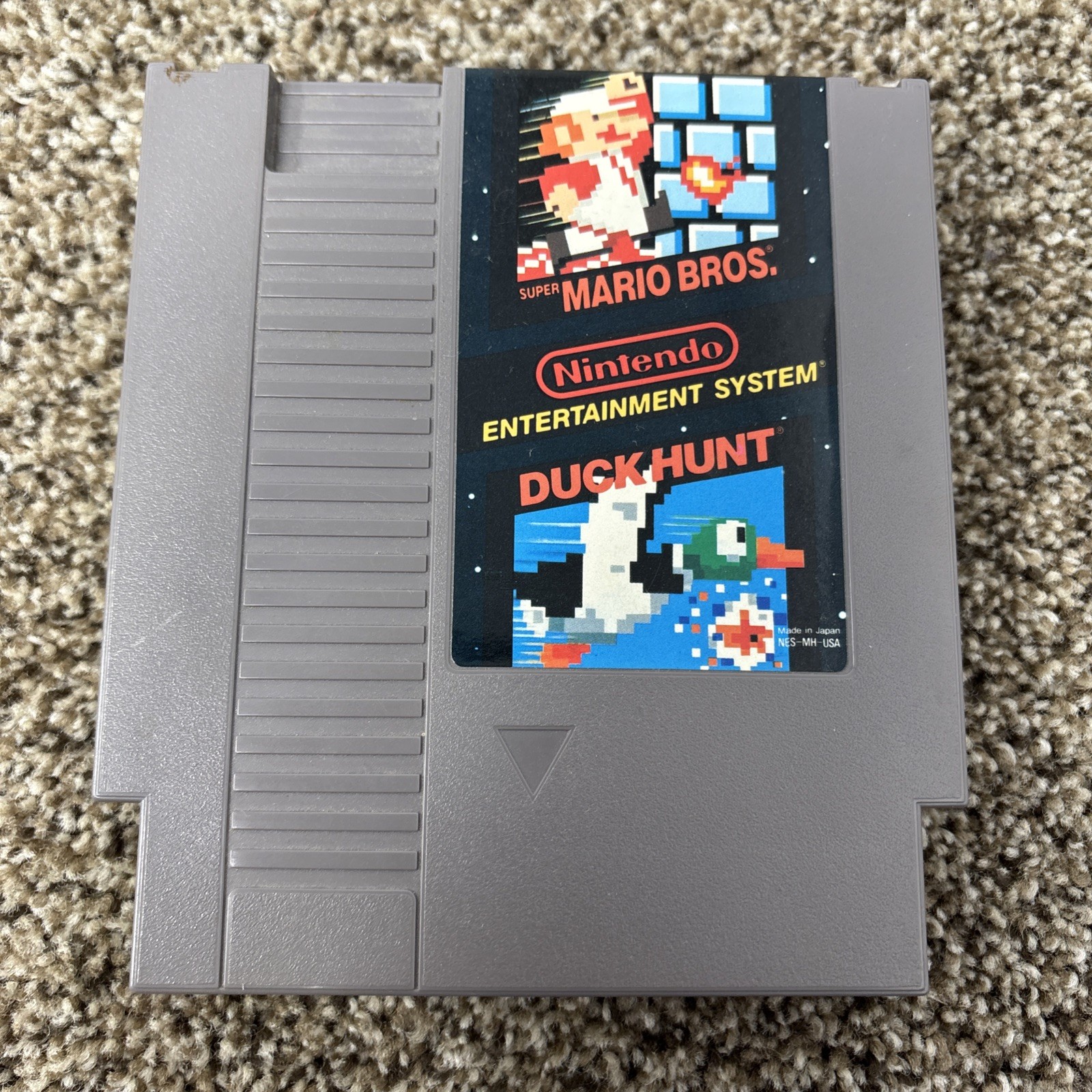 1985 Original NES Nintendo System Console + New 72 Pin Authentic Tested Bundle