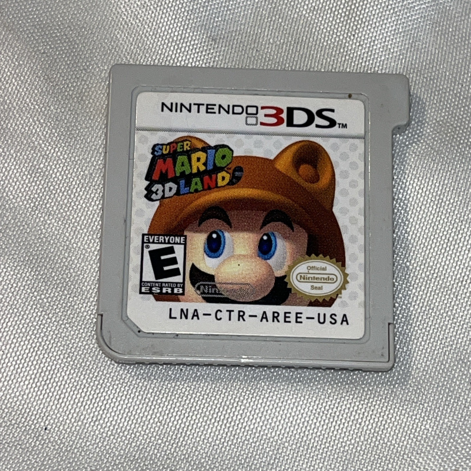 Nintendo 3DS System CTR-001 Charger Super Mario 3D Land Mario Bag Factory Reset