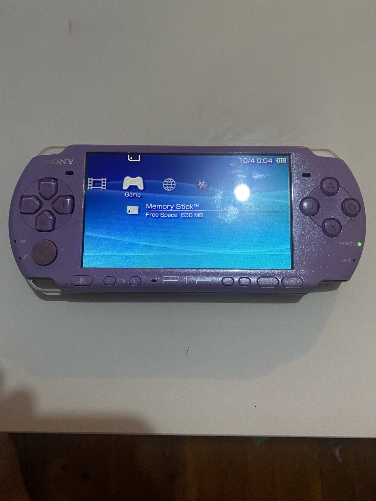 Sony psp 3000 RARE Hannah Montana – Lilac – Purple.