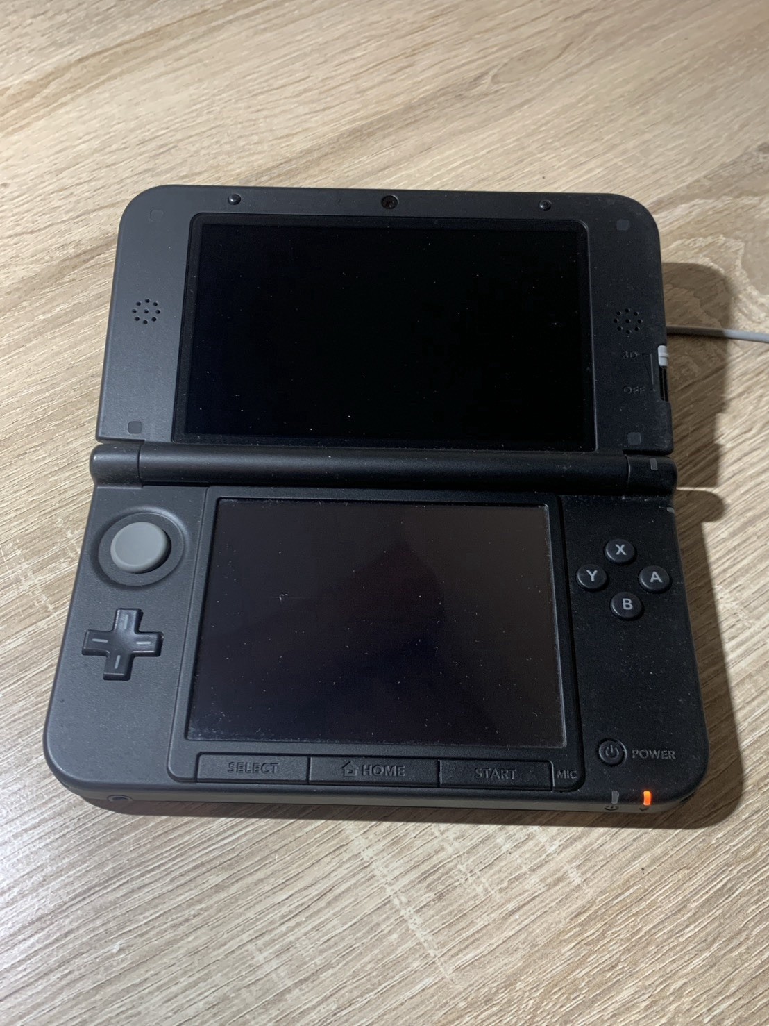 1395 Nintendo 3DS LL Silver Black Excellent TESTED