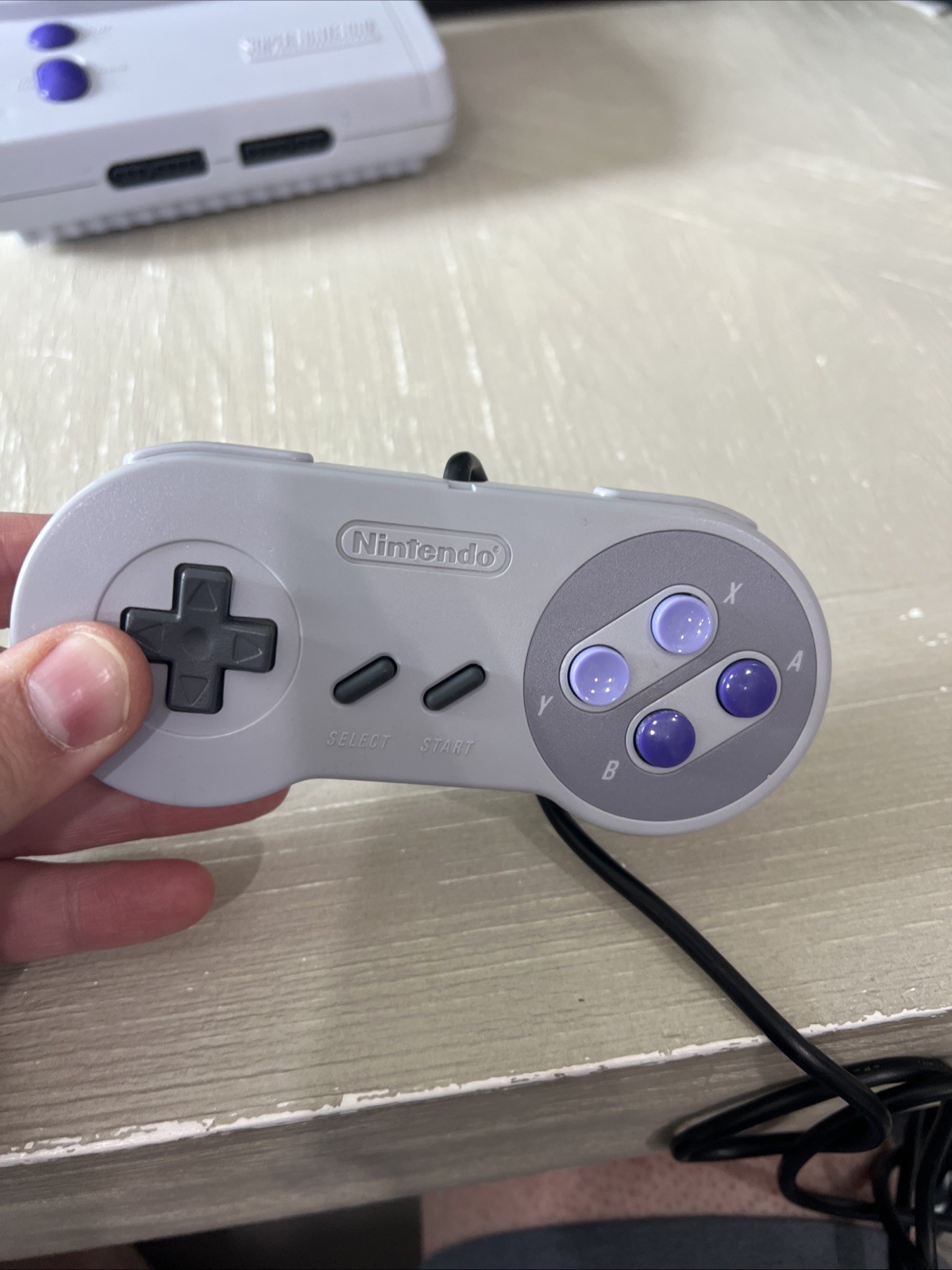 SNES Jr Console Tested and Working With 2 Controllers