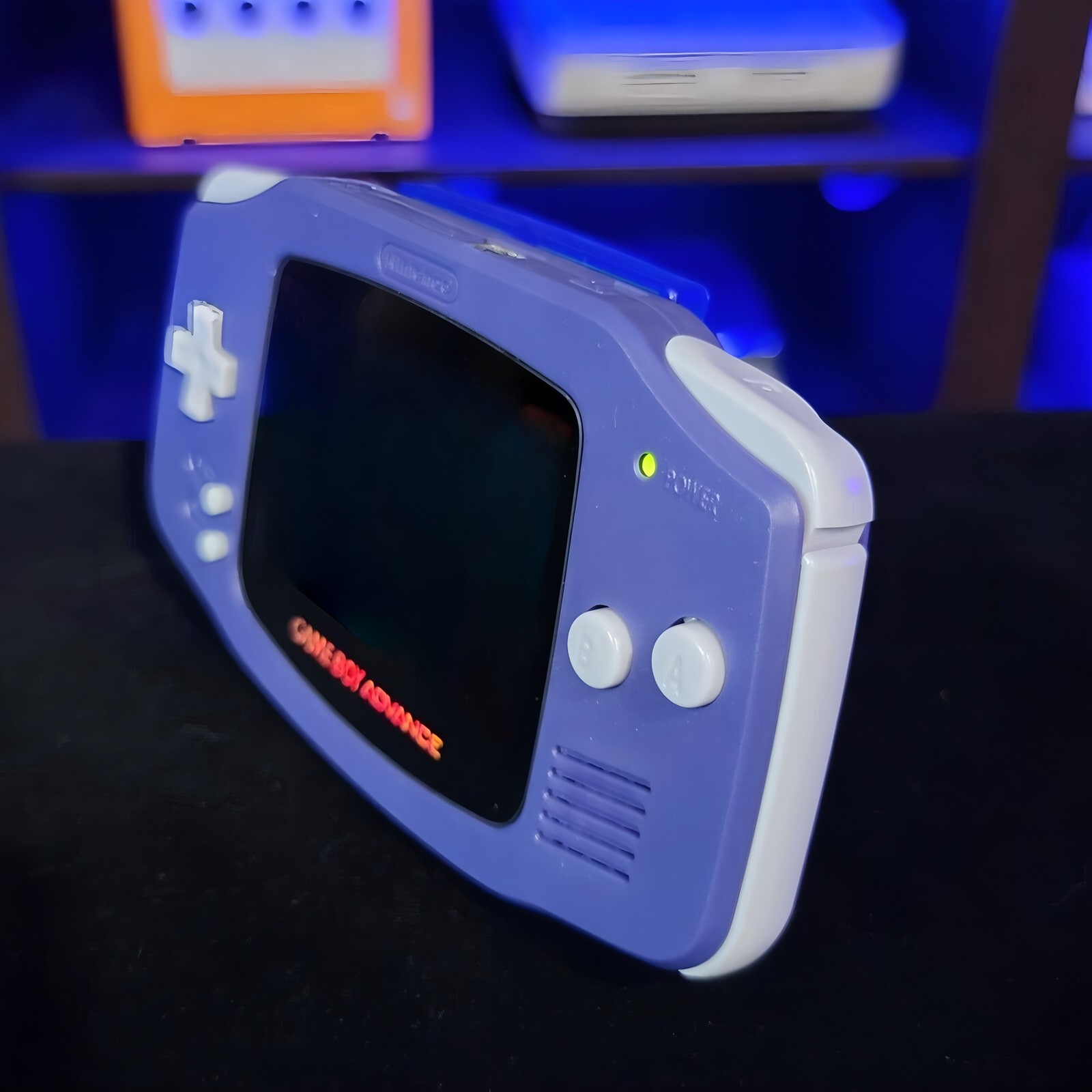 Nintendo Game Boy Advance Console System Cleaned Tested New Indigo Case Reneweds