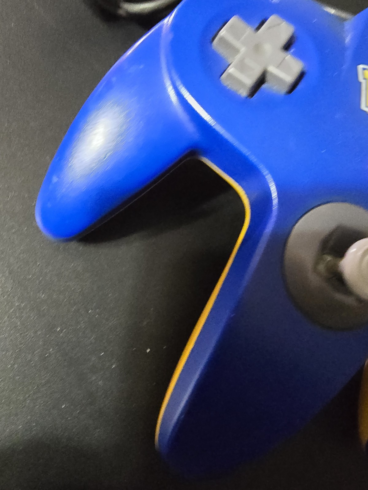 Nintendo 64 Blue & Yellow Pokemon Controller Good condition