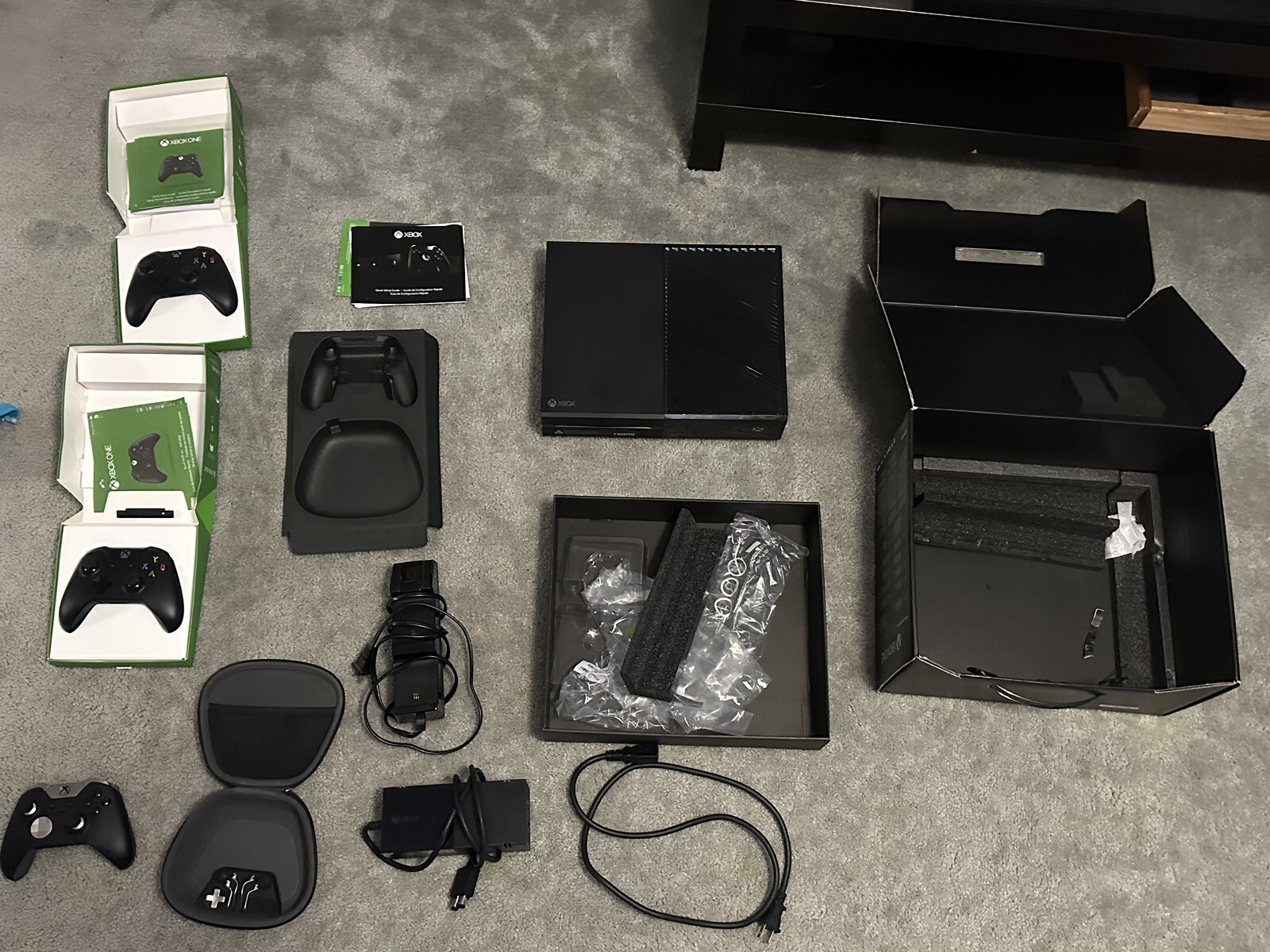 Microsoft Xbox One Elite Bundle 1TB Black Console + 2 Controllers