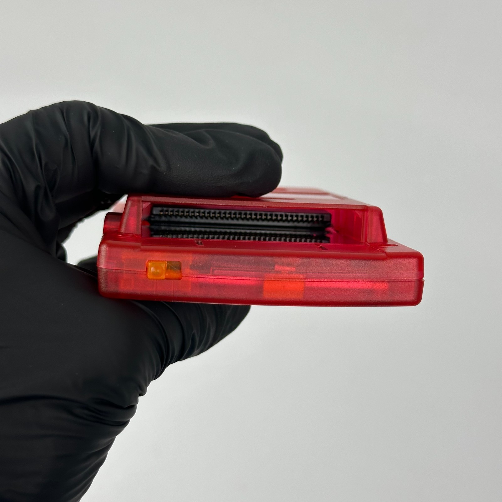 Nintendo Gameboy Pocket Handheld Console + Case – Clear Red