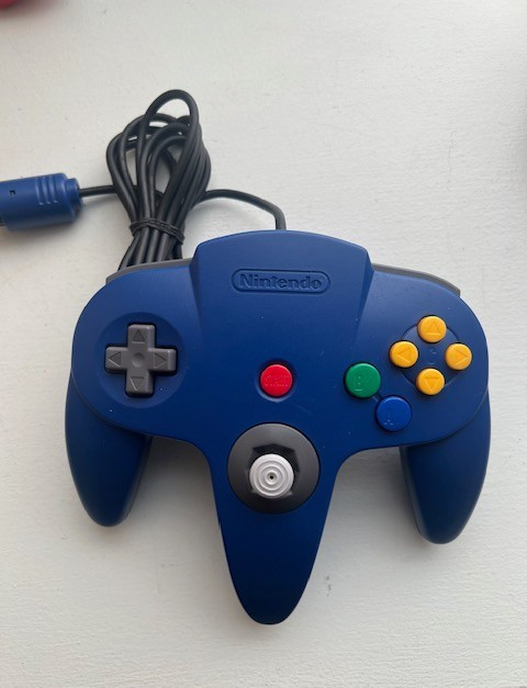 Nintendo 64 N64 OEM Console Complete Bundle + 1 OEM Controller All Cords Tested