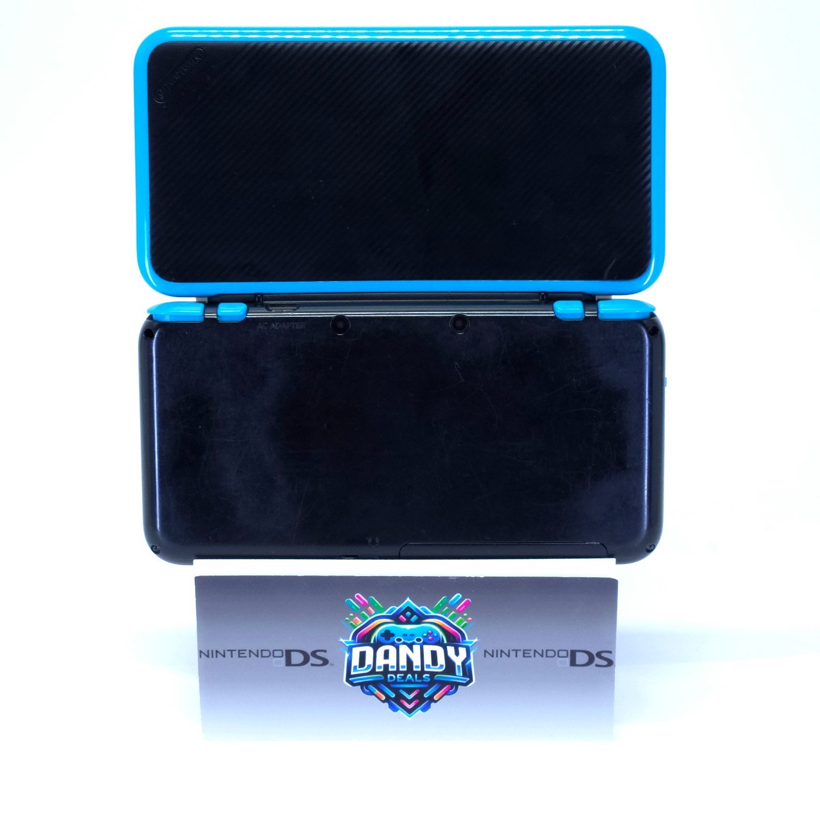 2DS LL Console Nintendo System Turquoise Japan Region W/ 4Gb Sd + Charger
