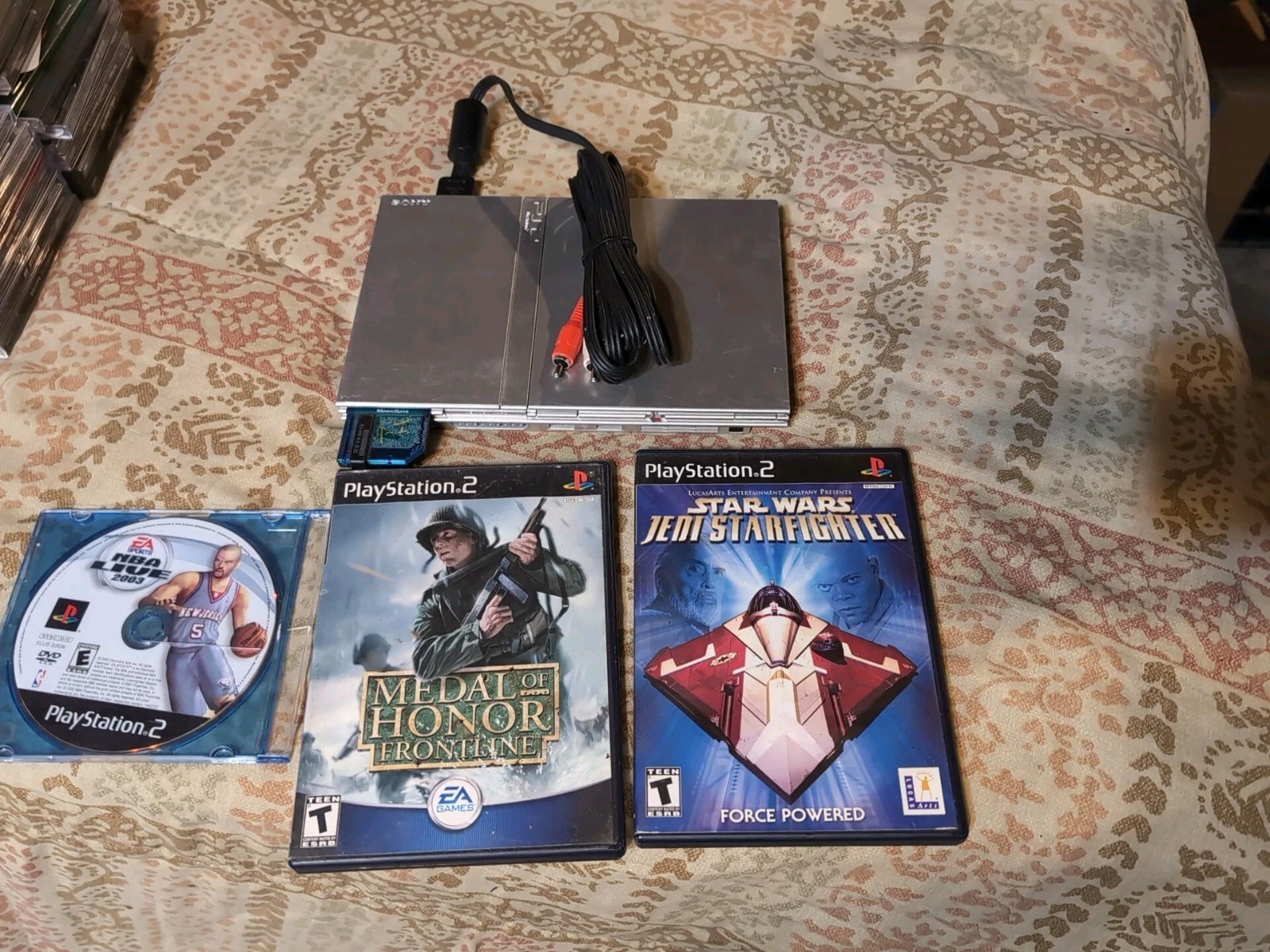 PlayStation 2 + Games + MagicGate Tested And Working