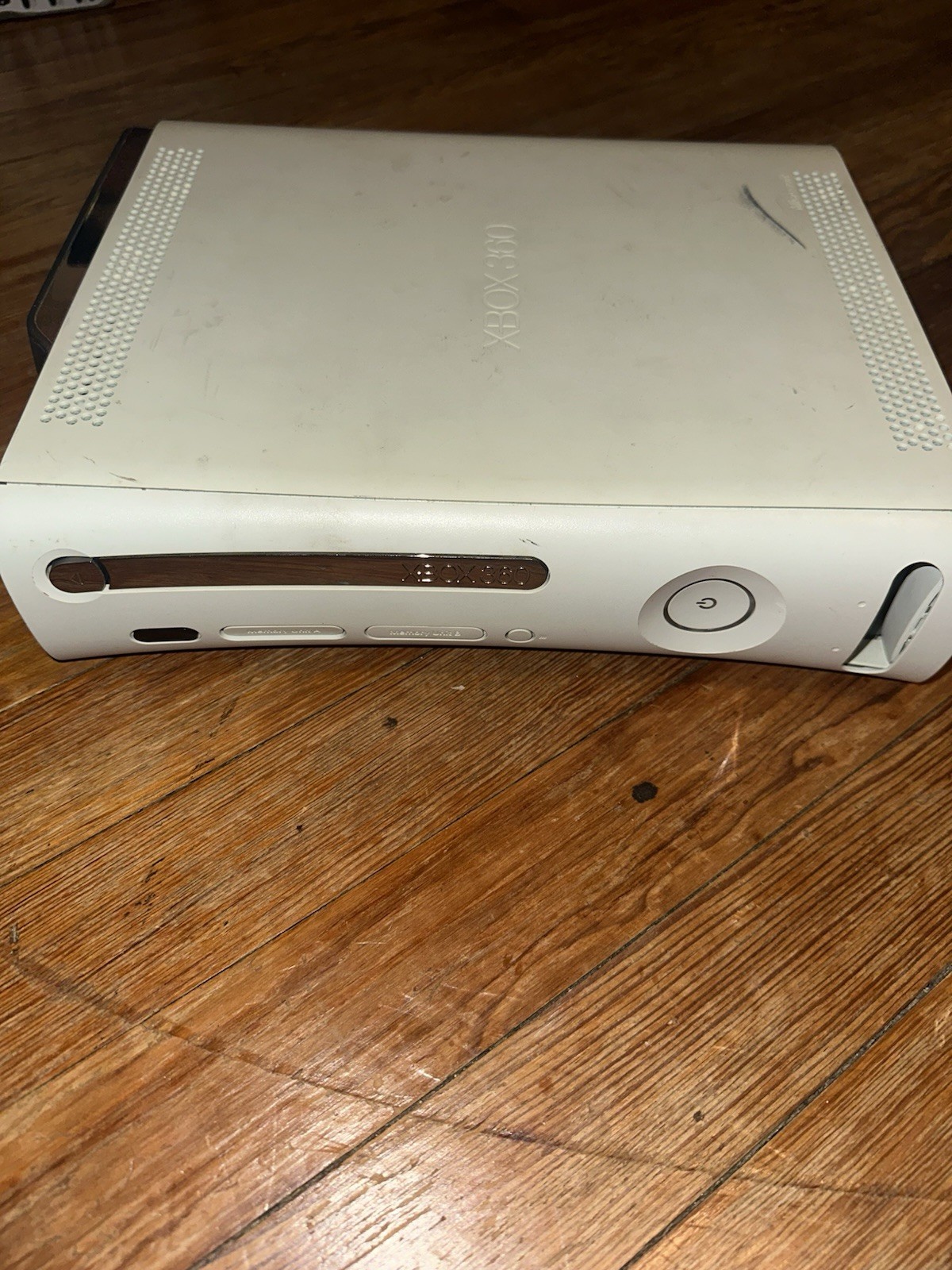 Microsoft Xbox 360 Console – Matte White Tested For Parts Or Repair Powers On