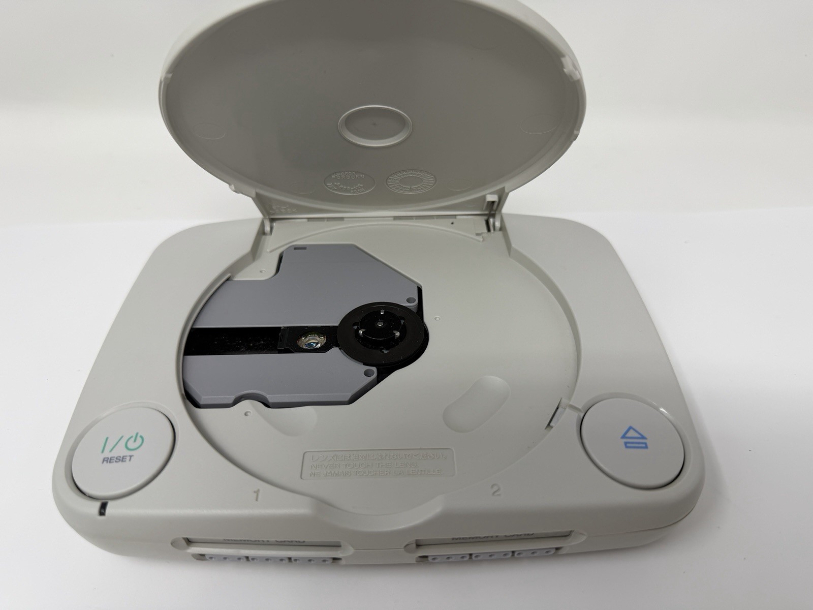 Sony PSOne Slim White Console PS1 (SCPH-101) w OE Controller, OE Cords – Tested!