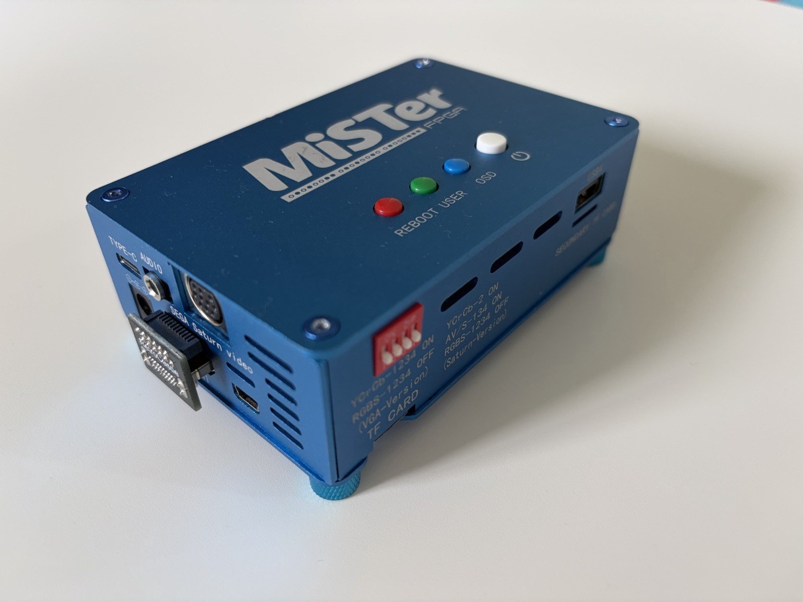 MiSTer FPGA RetroCastle Digital IO Board With Saturn Video Output
