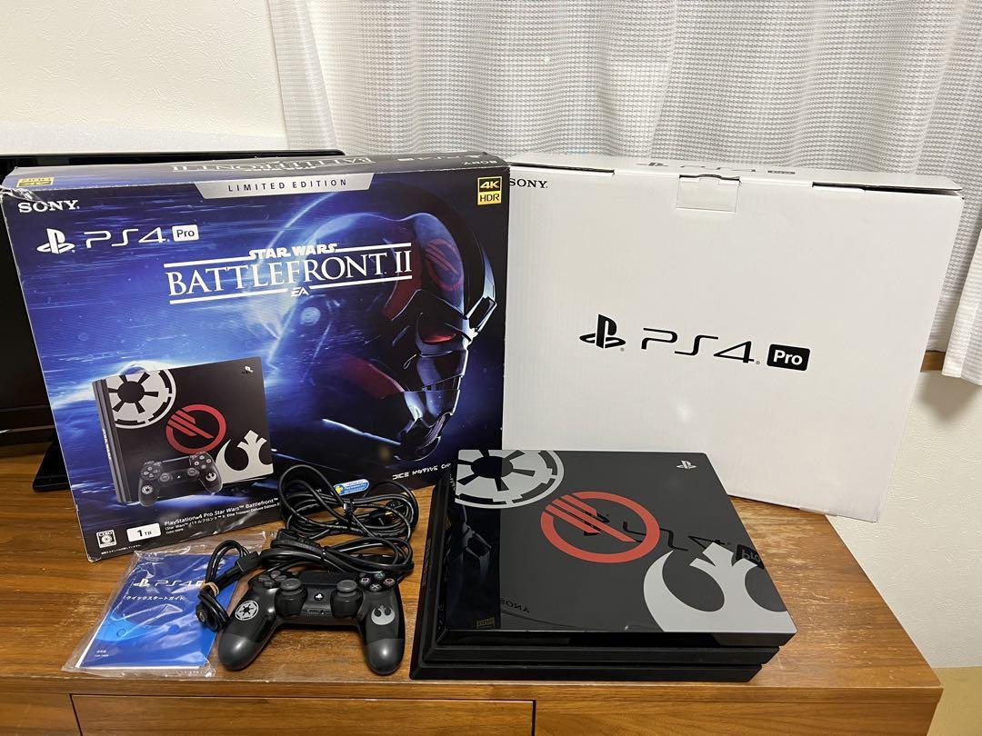 Sony Playstation 4 Pro PS4 Star Wars Battlefront II Limited Edition 1TB Tested