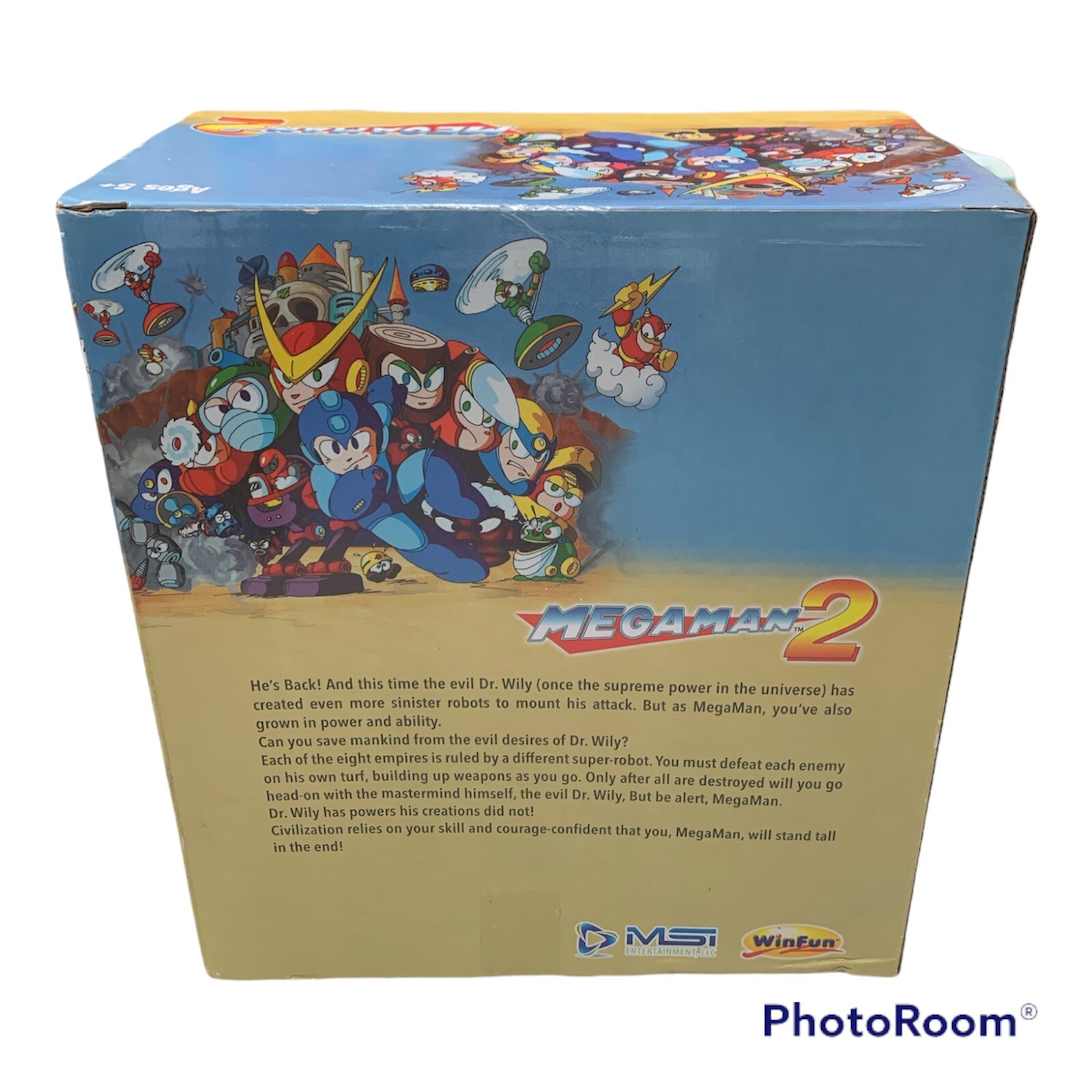 Capcom Mega Man 2 Plug N Play TV Arcade. BRAND NEW, Unopened. ~RARE~