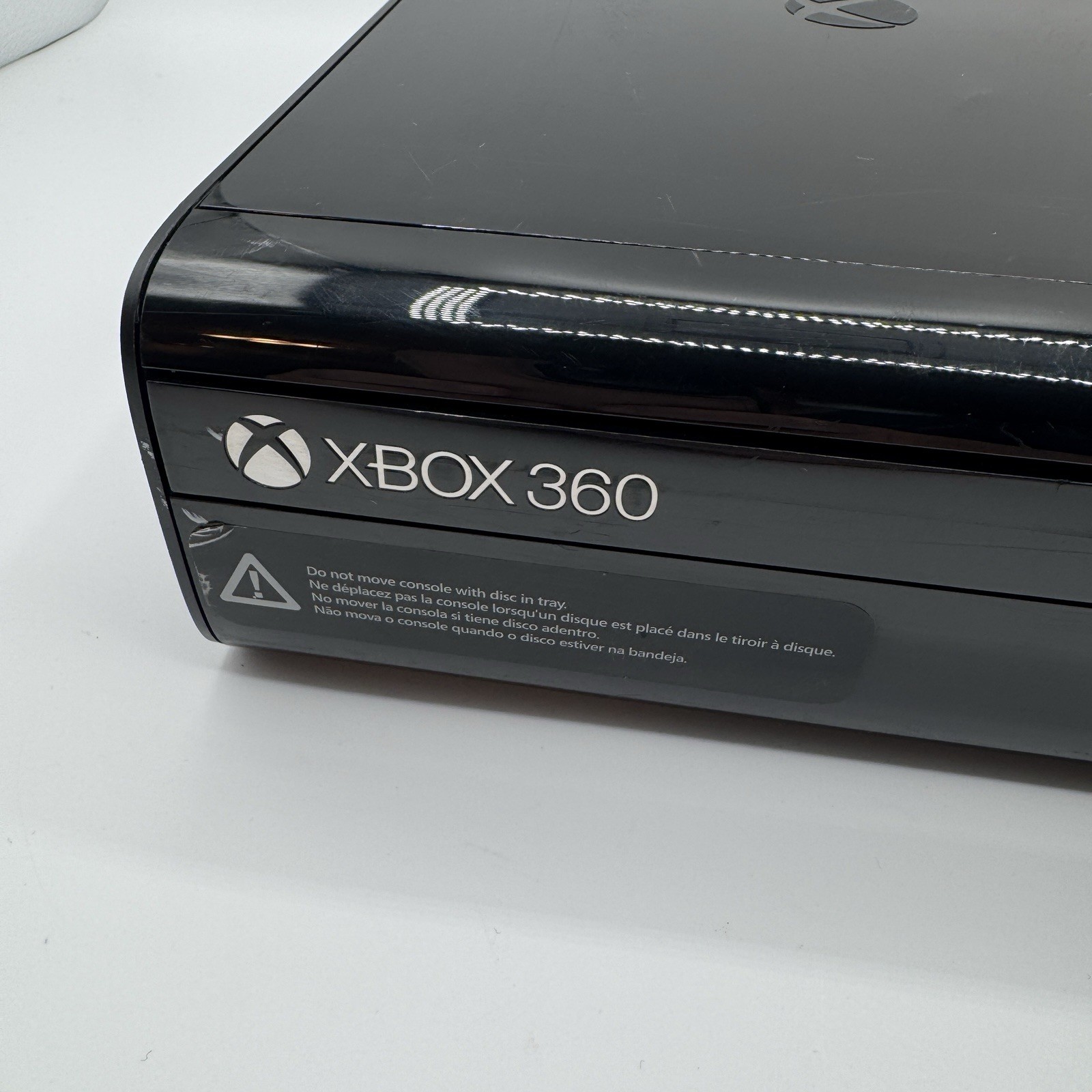 Microsoft Xbox 360 E Console ONLY Model 1538 4GB Black System Tested & Working