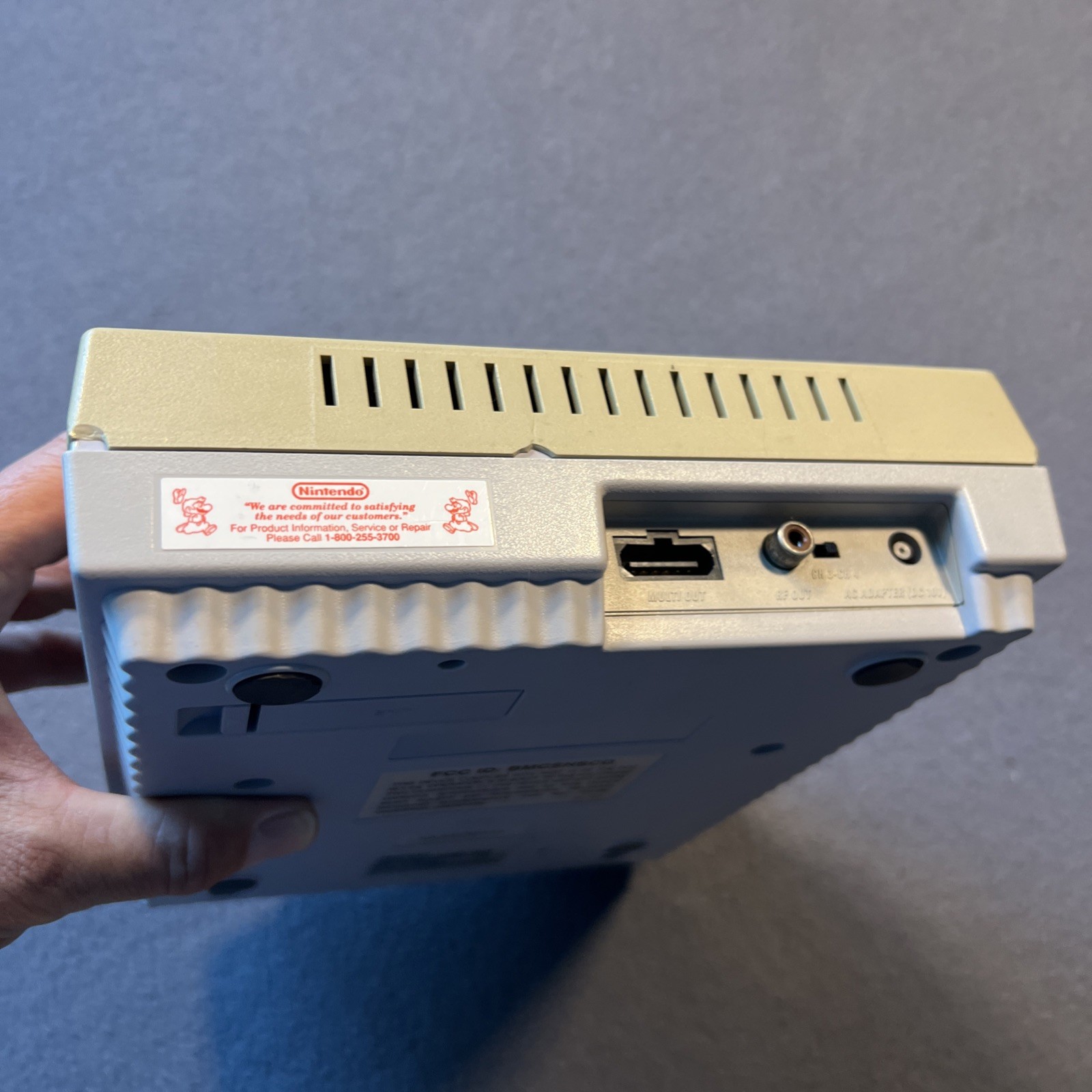 Broken Super Nintendo Console Entertainment System SNES SNS-001 READ Parts Only