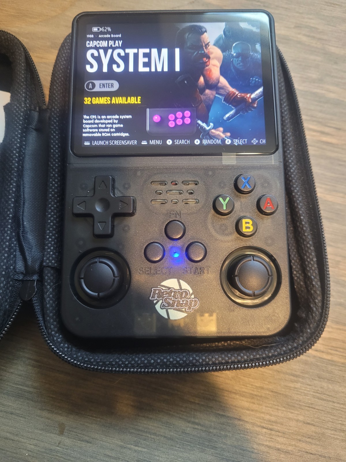 Retro Snap Handheld Video Game Console RK3326 64GB
