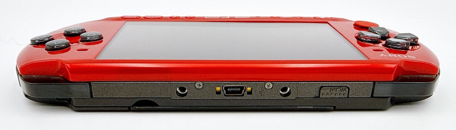 Sony PSP-3000 Console Red Black VALUE PAK Region Free w/2GB, Pouch – Excellent