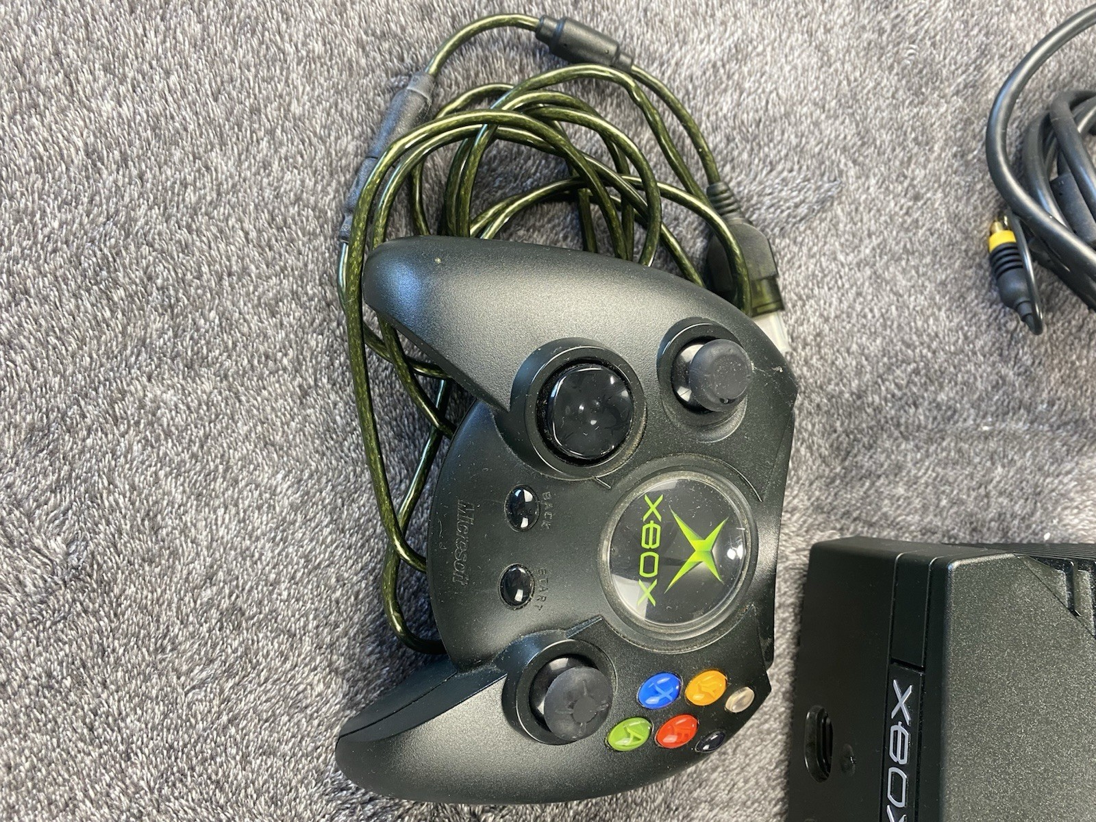 Original Microsoft Xbox Console System Complete In Box CIB NO GAME