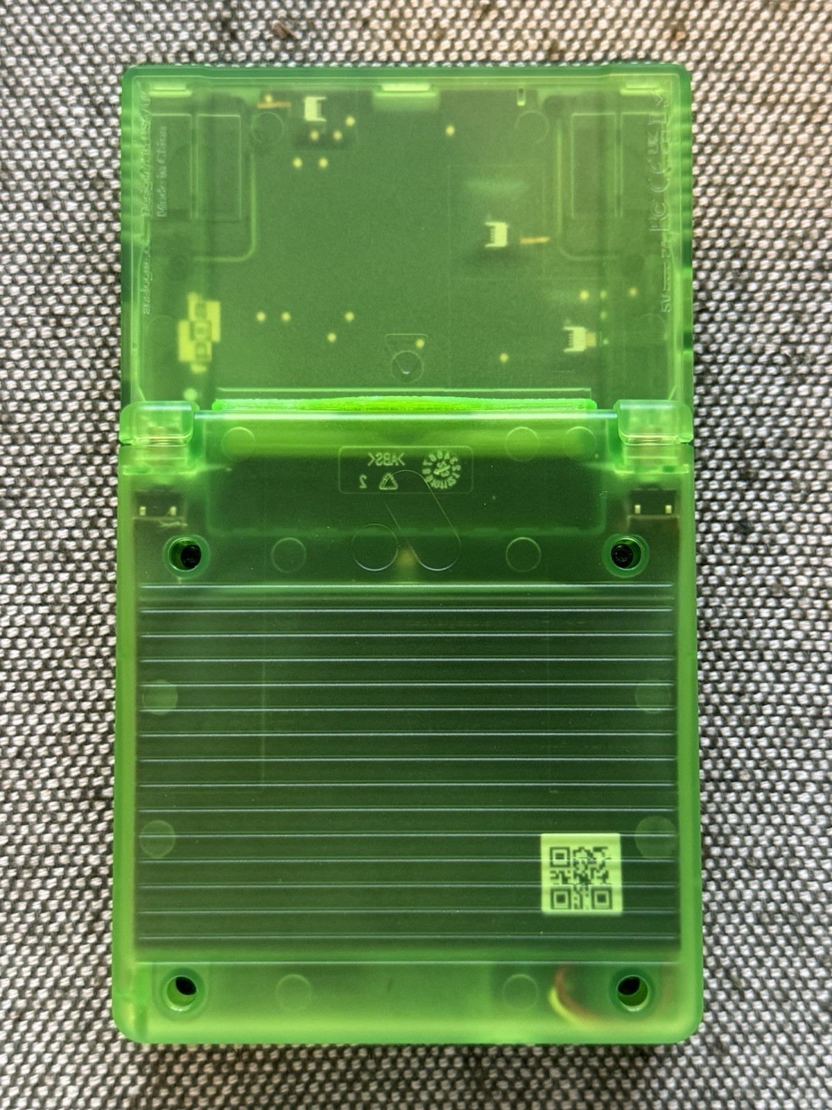 Analogue Pocket Transparent Green + Hard Shell Case in Original Boxes