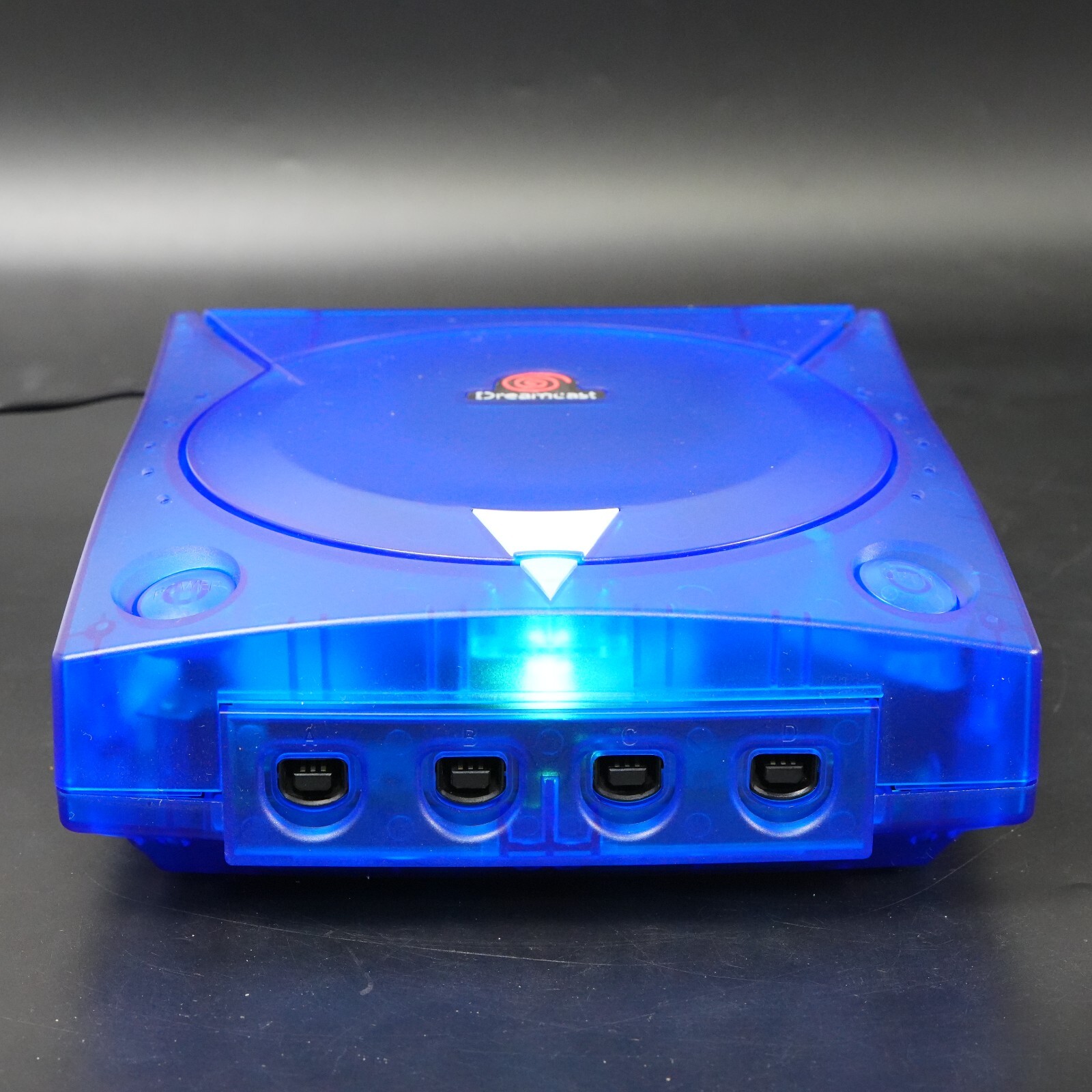 SEGA Dreamcast VA1 Console Translucent Blue Shell, Power Supply MOD NTSC-J