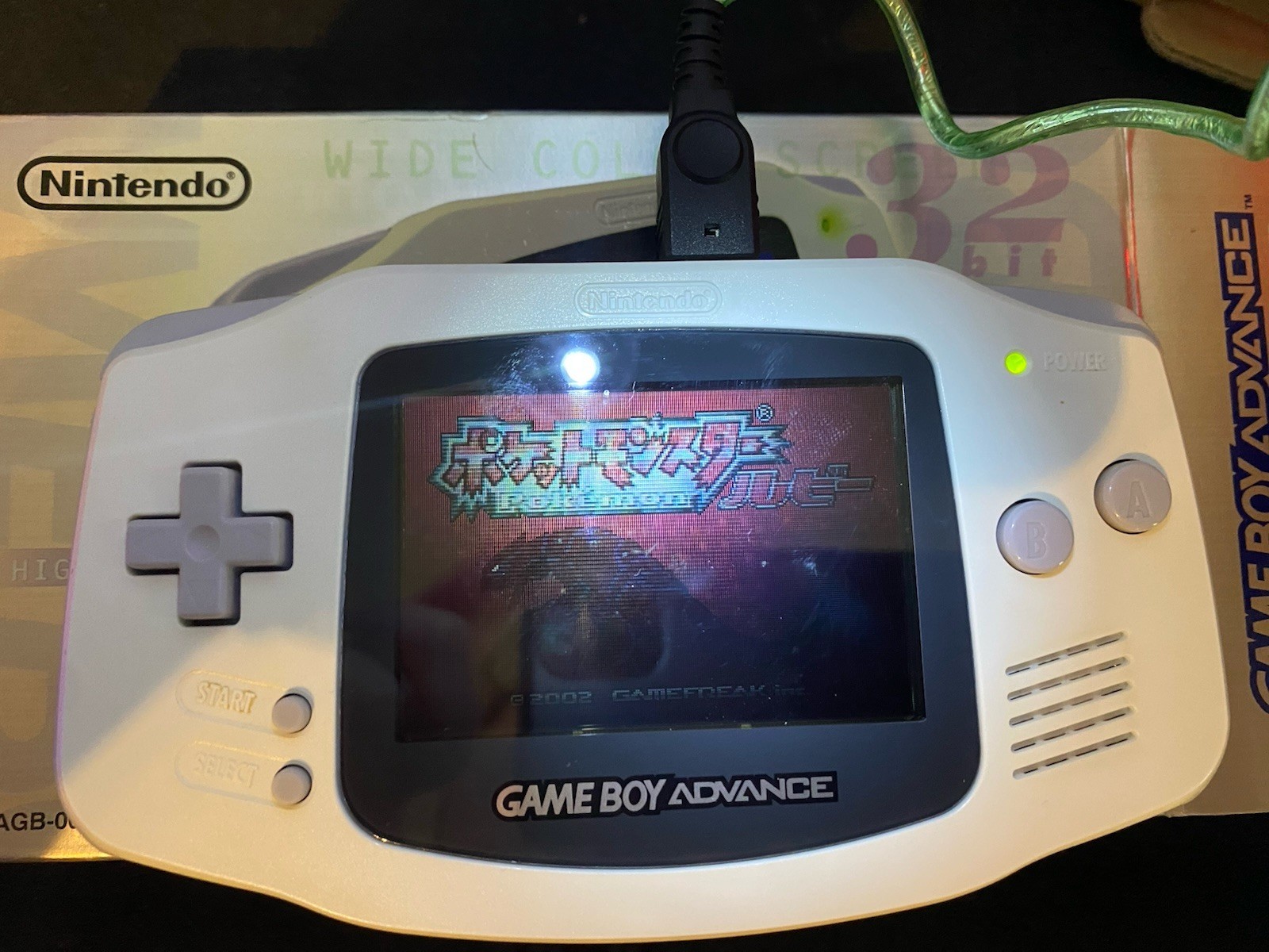 Nintendo Game Boy Advance Gaming Console – White