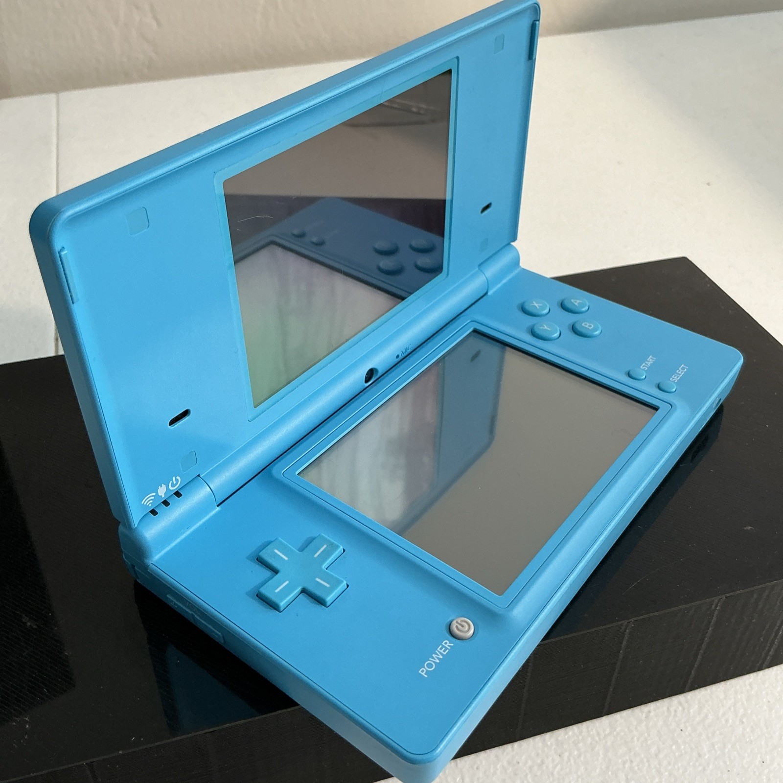 Nintendo DSi Light Blue Handheld Console Game System Tested Working