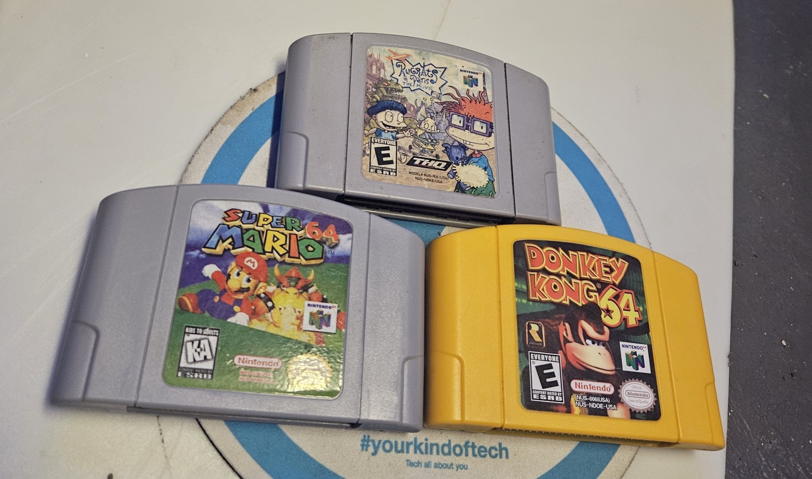 ​Nintendo 64 N64 Bundle: Super Mario 64, DK64, OEM Expansion Pak, 2 Controllers