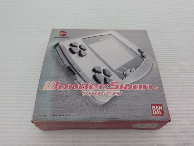 AS IS-WonderSwan Console (SW-001 / Skeleton Pink) WonderSwan JP GA 9000025664745