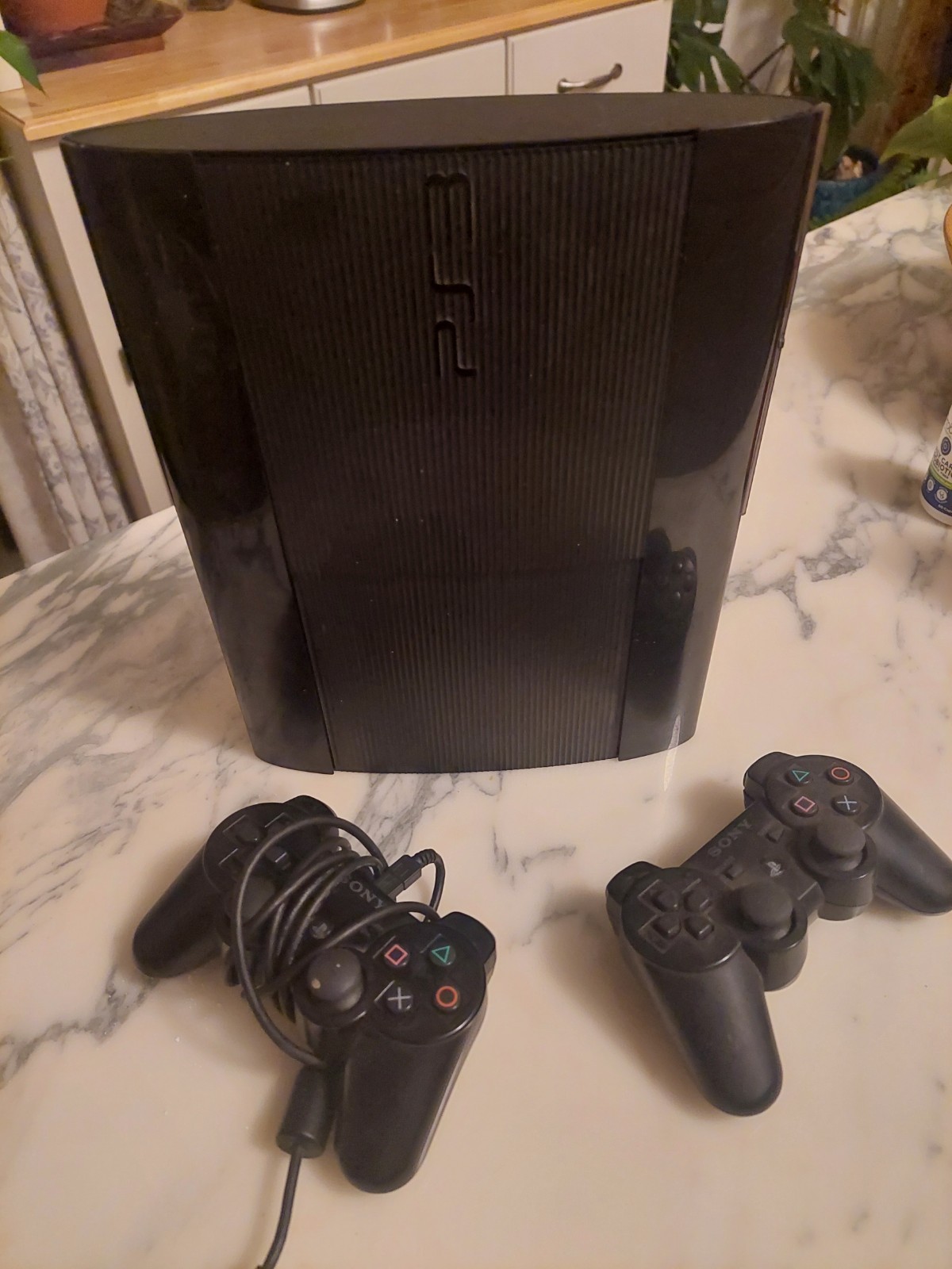 Sony PlayStation PS3 CECH-4201B Console With 2 Controllers SEE DESC
