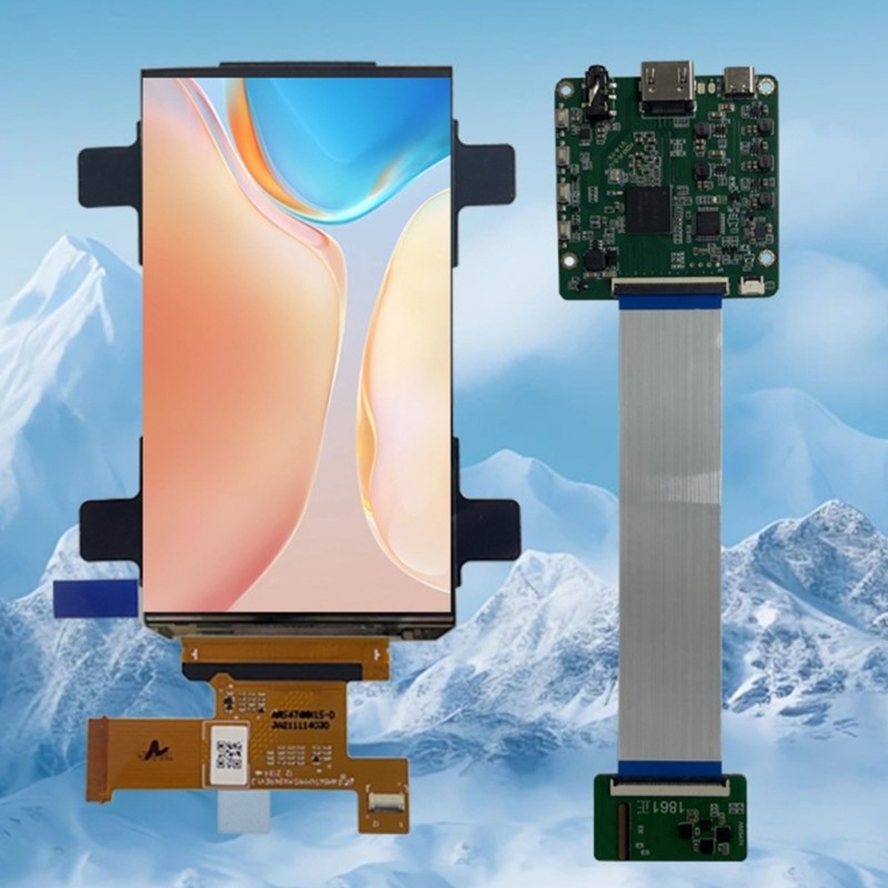 Thin 4.74Inch AMOLED Screen 720×1280 Perfect For Game Consoles Modifications