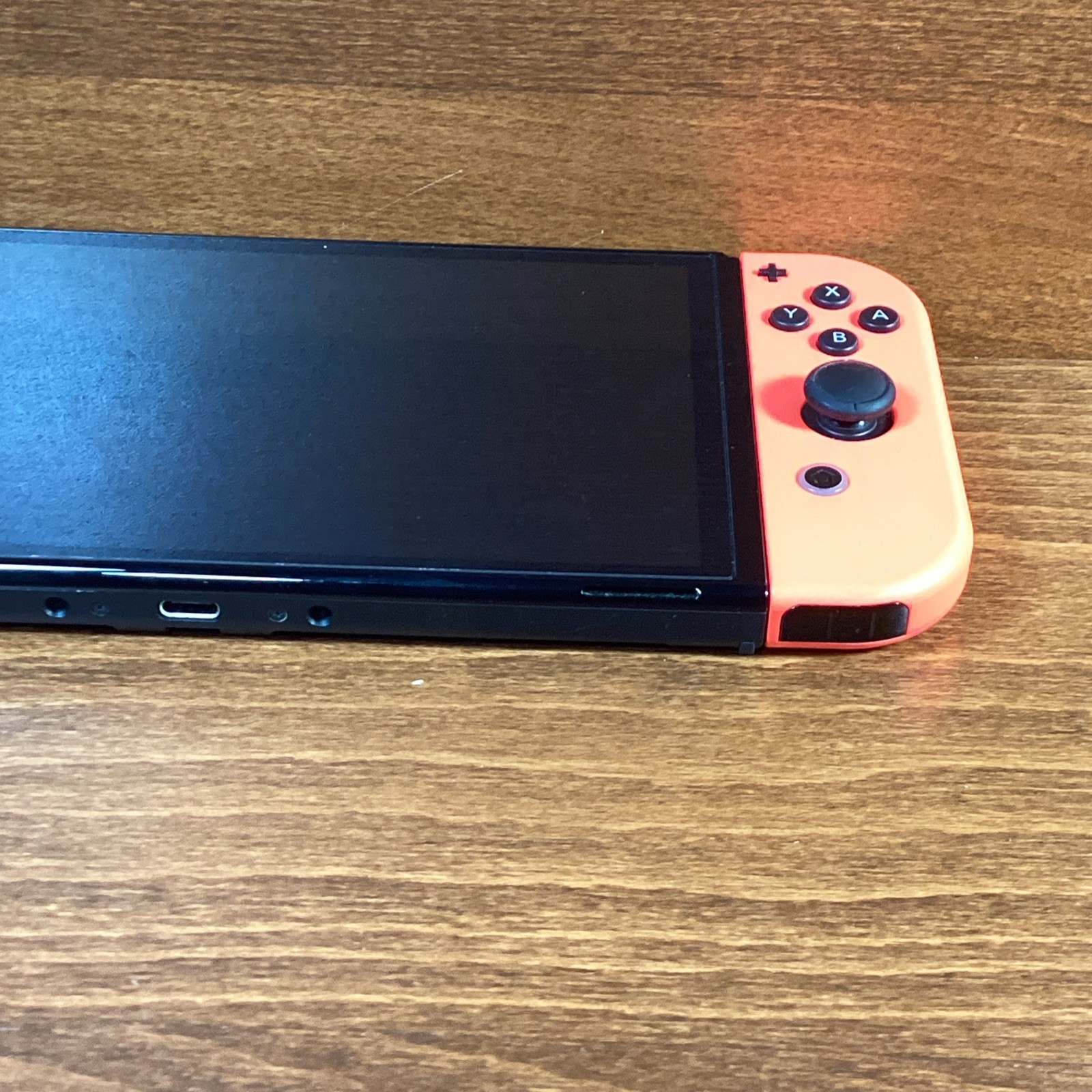 Nintendo Switch OLED Model HEG-001 Handheld Console – 64GB – Red & Blue