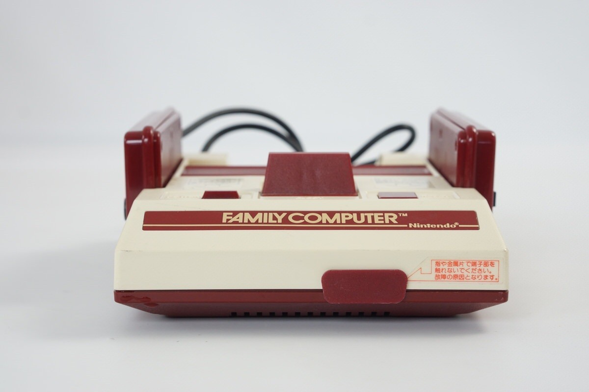 Famicom Console HVC-001 Nintendo FC Tested System -HDMI Adapter- H6334090