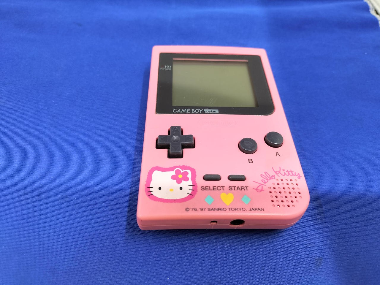 Nintendo Game Boy Hello Kitty MGB-001 Used Retro Game Vintage Main Unit Japan