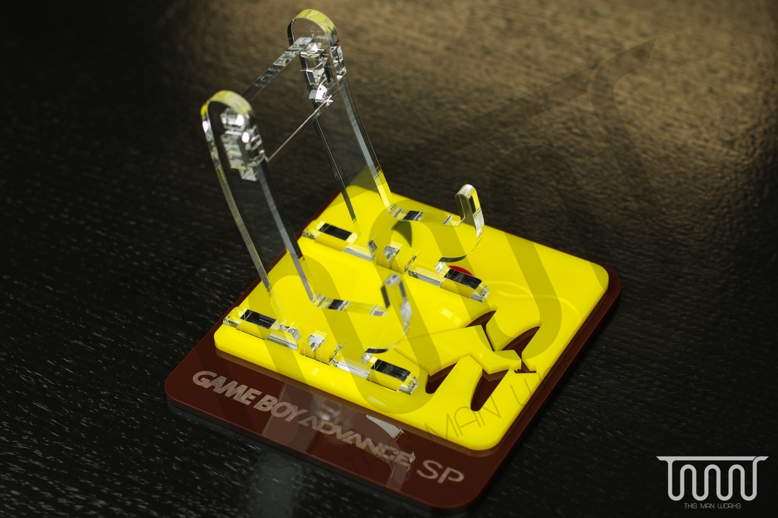 Acrylic Display Stand for Nintendo Game Boy Advance SP Pikachu Limited Edition