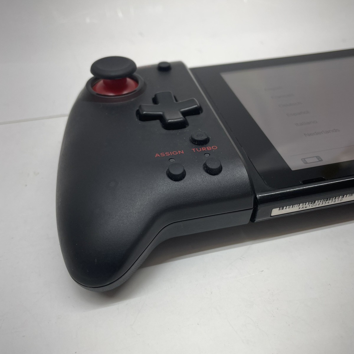 NINTENDO SWITCH CONSOLE WITH HORI SPLIT PAD CONTROLLER CHARGER (CMP124327)