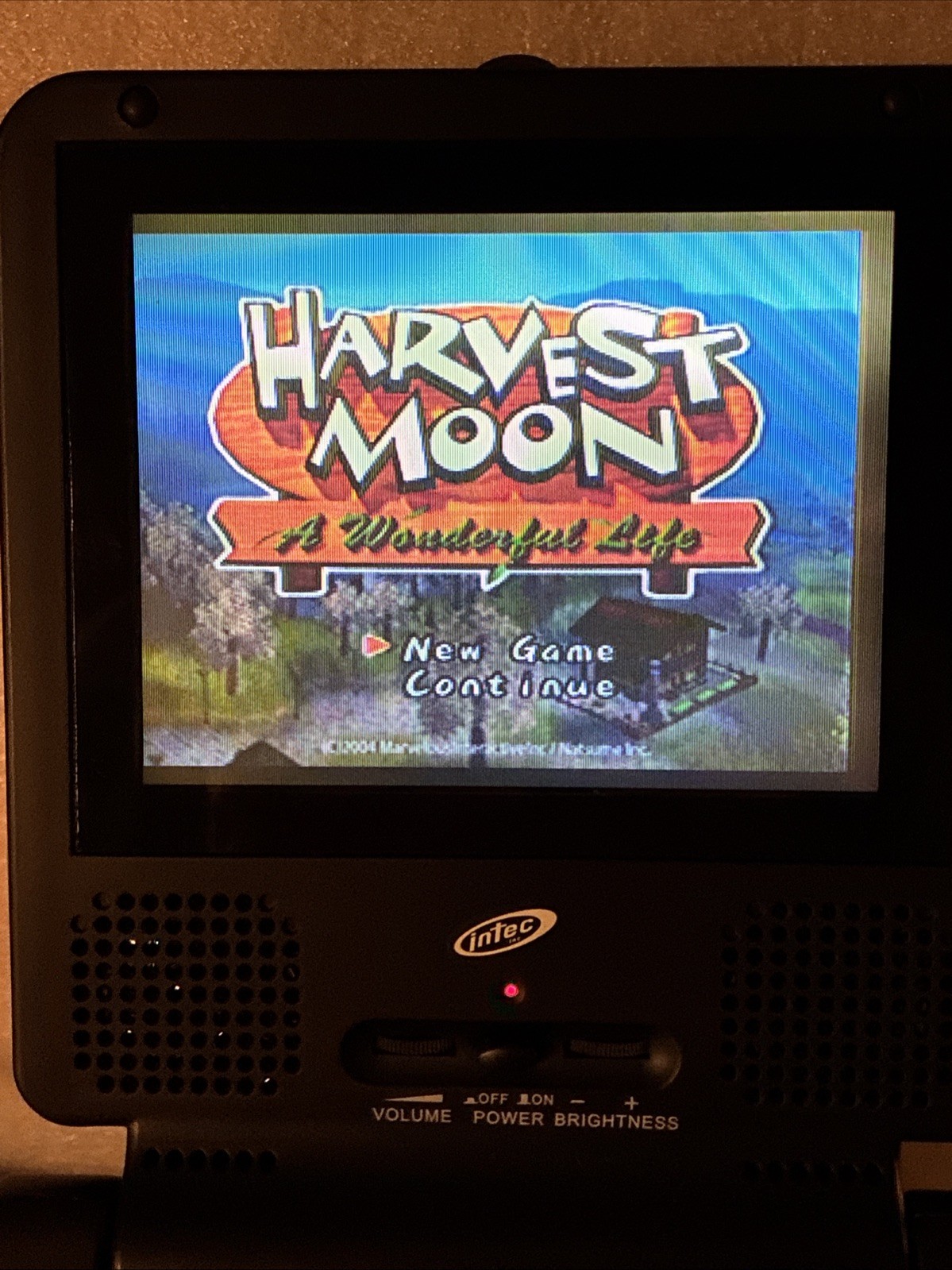 Nintendo GameCube System Console & Intec LCD Screen
